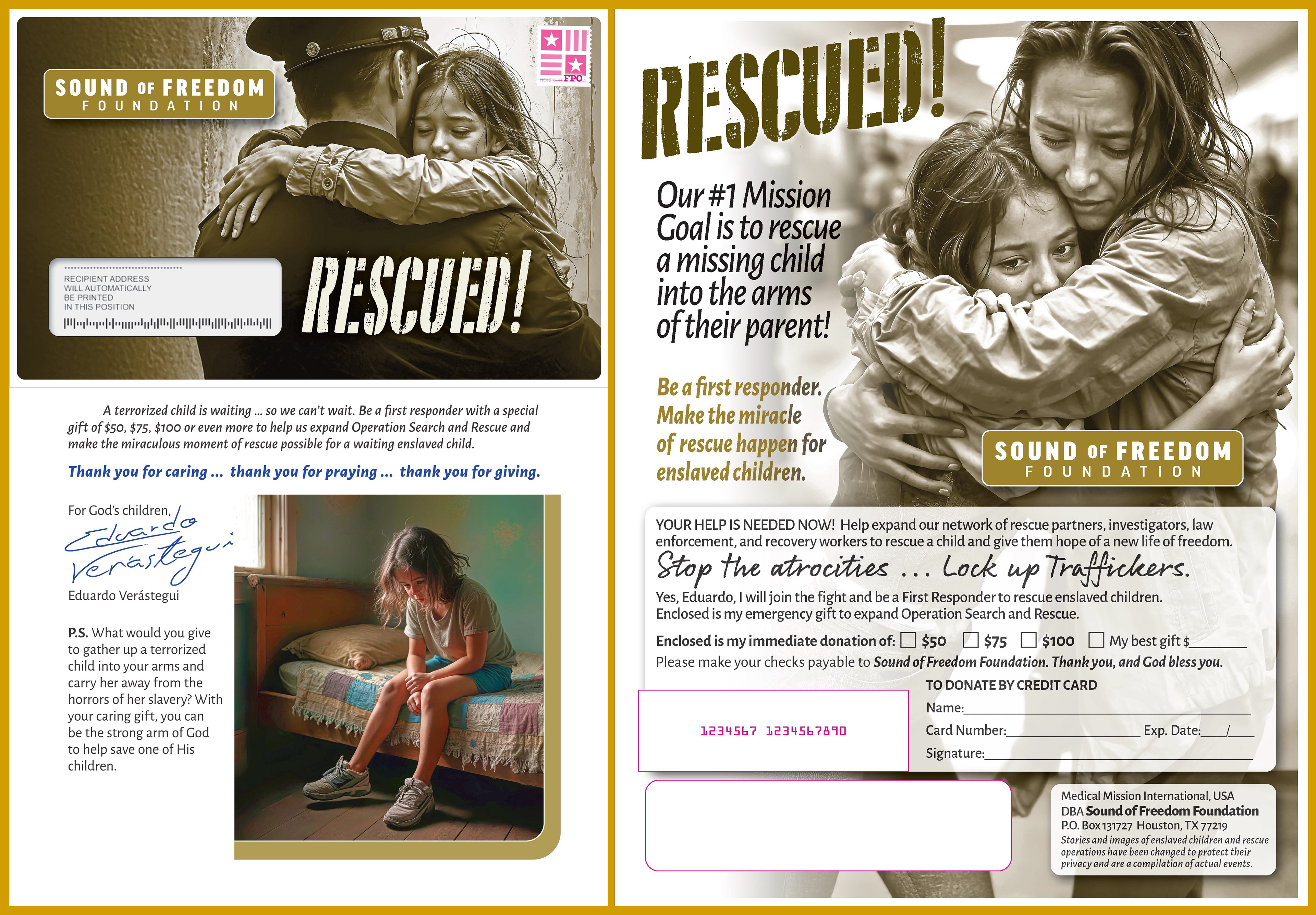 Sound of Freedom Foundation Fund Raiser.