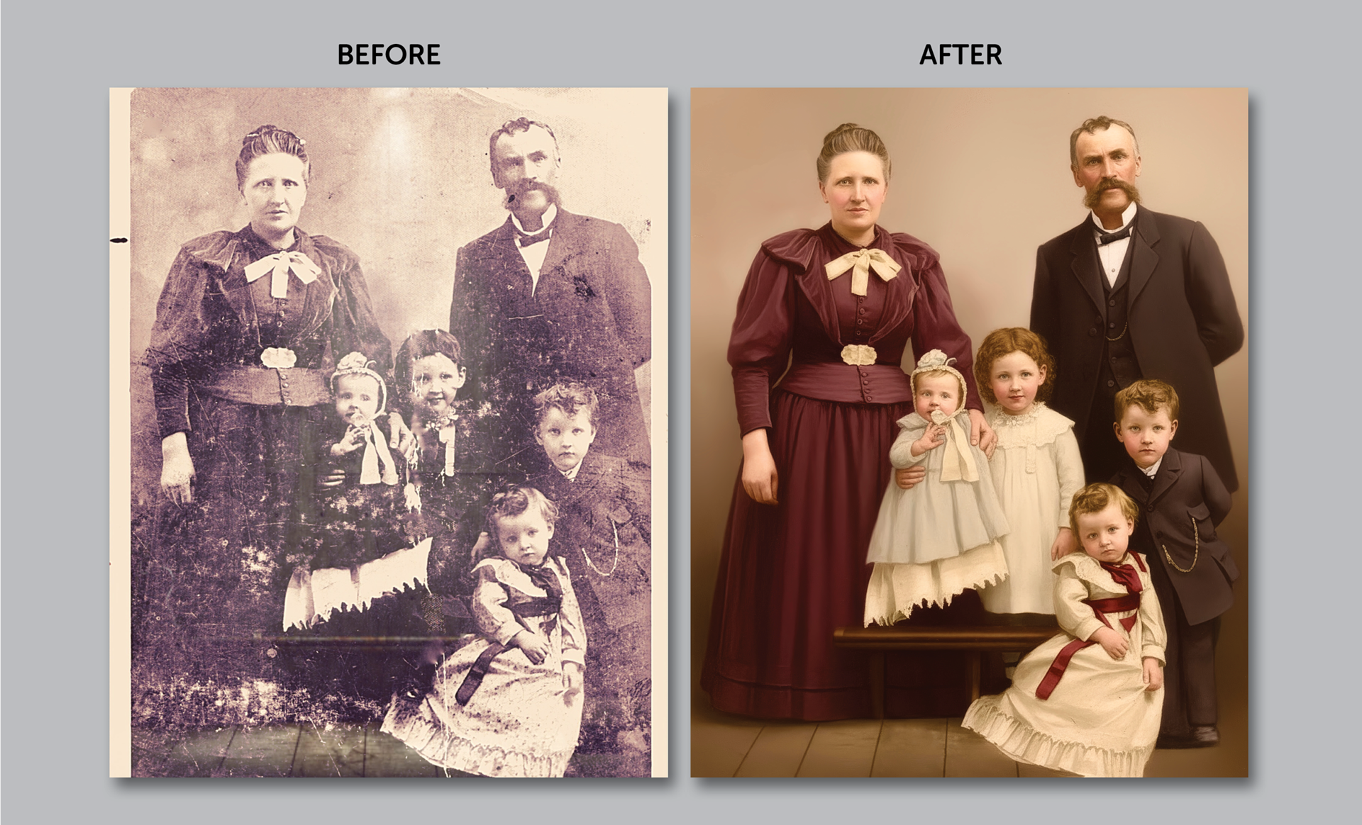 Old photo restoration