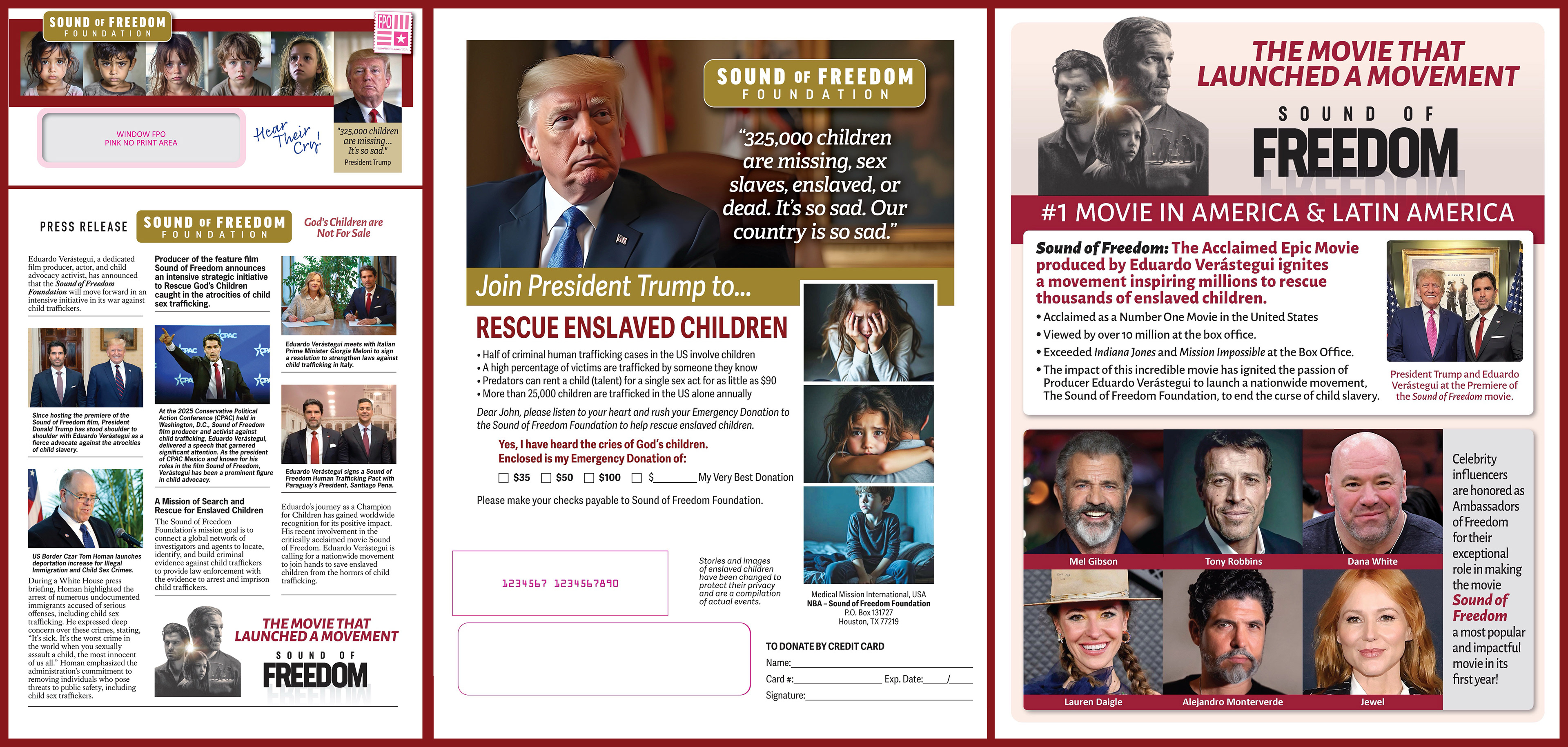 Sound of Freedom Foundation Fund Raiser.