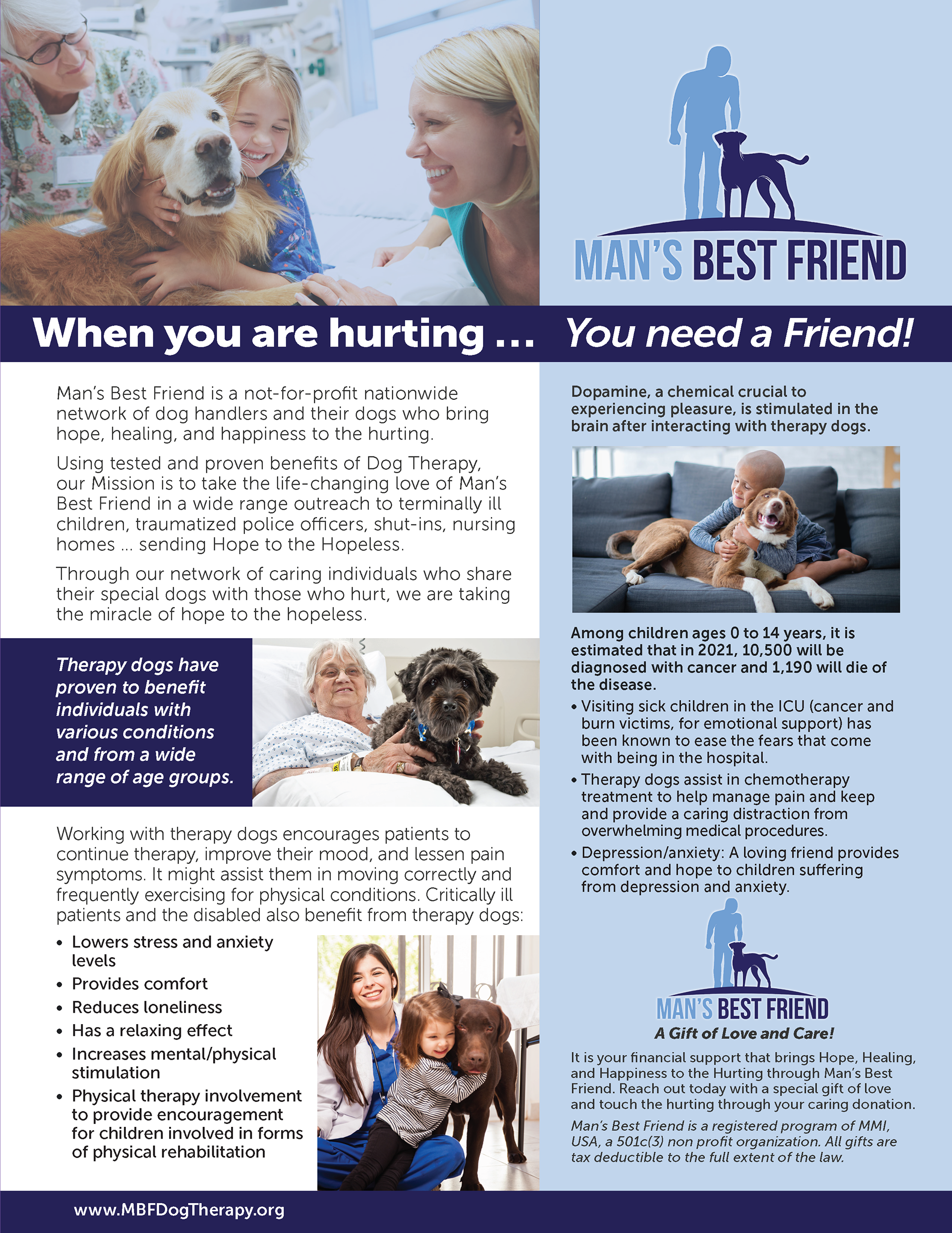 Flier for fund raiser.