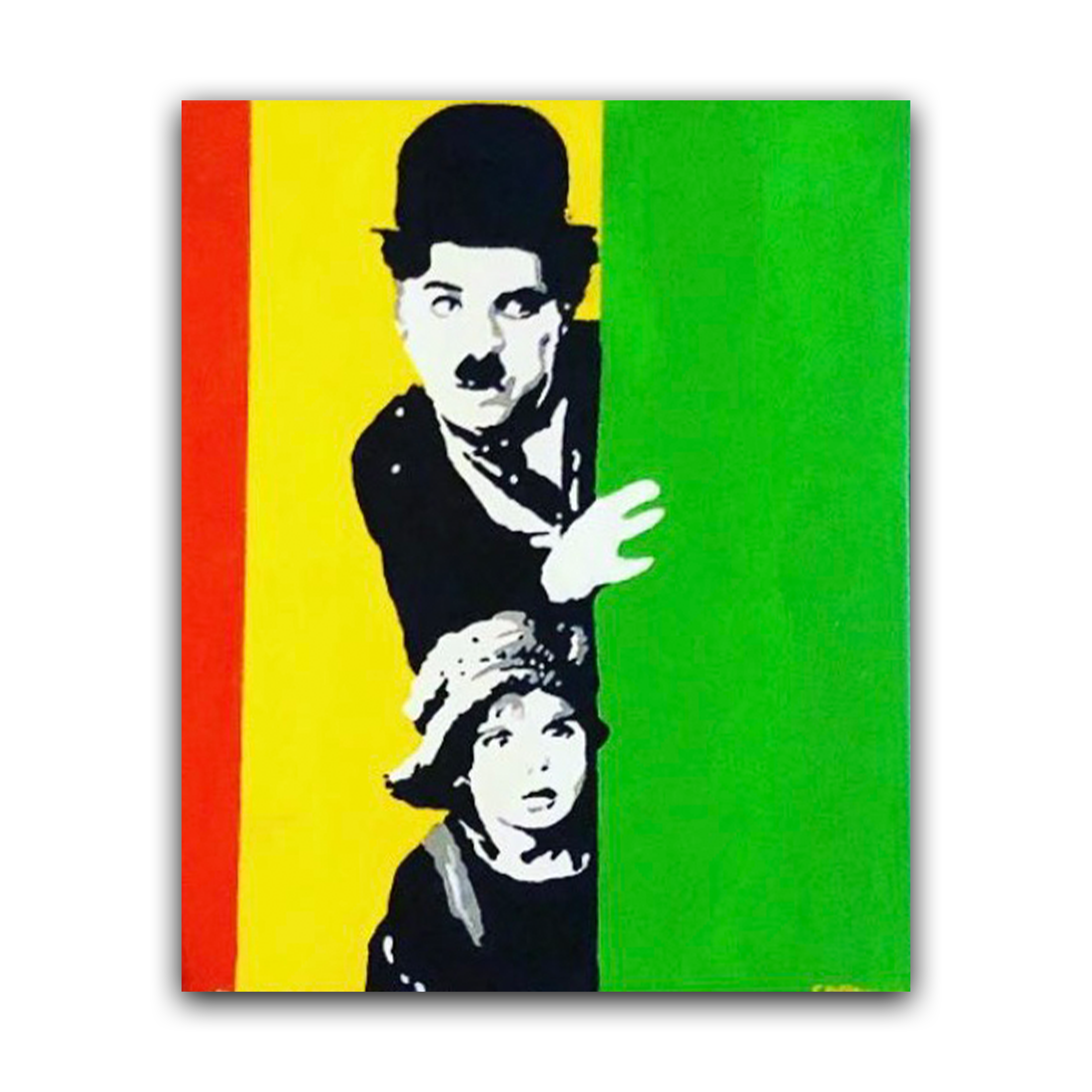 CHAPLIN: 2018 Oil On Canvas
