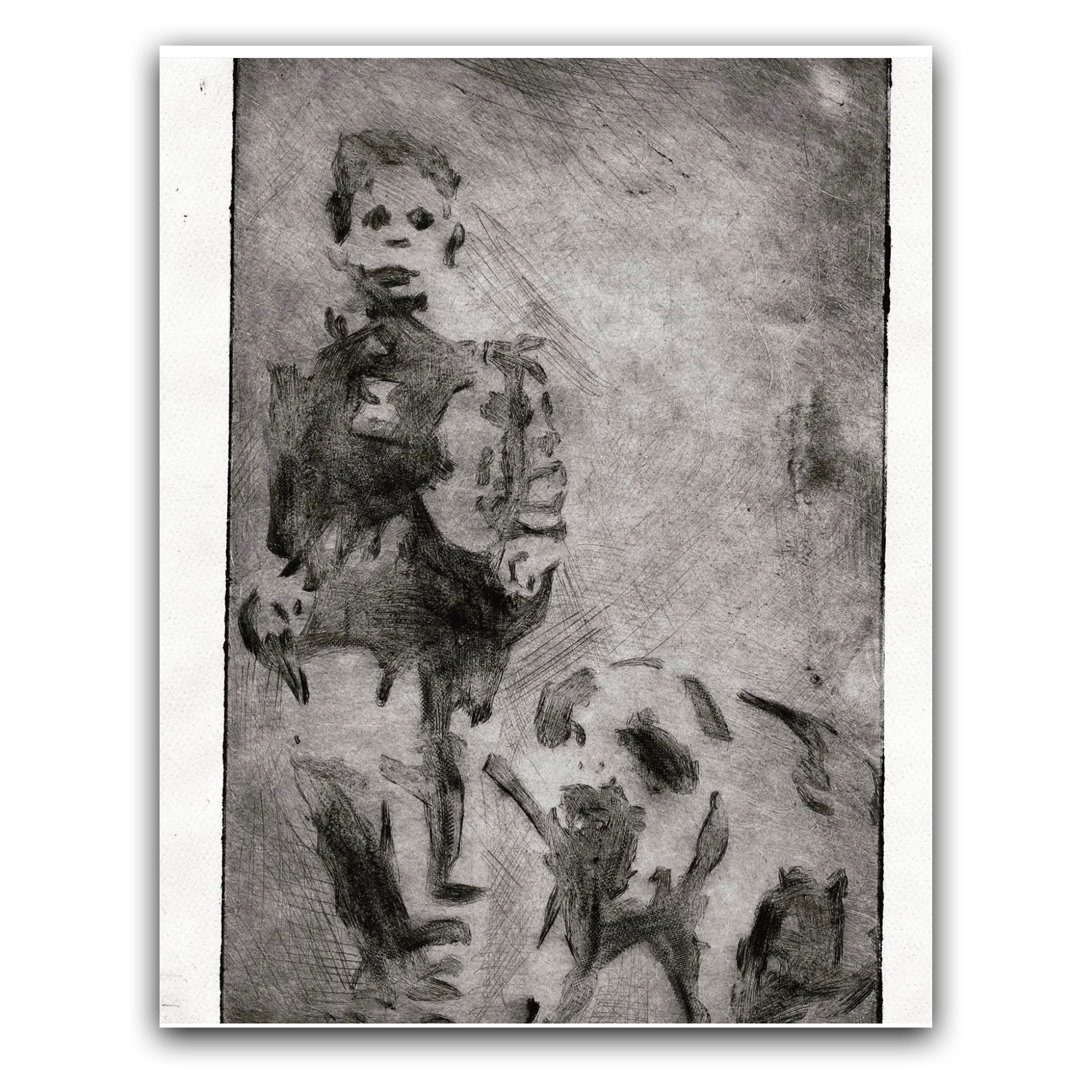 DENNIS: 2019 Intaglio Print