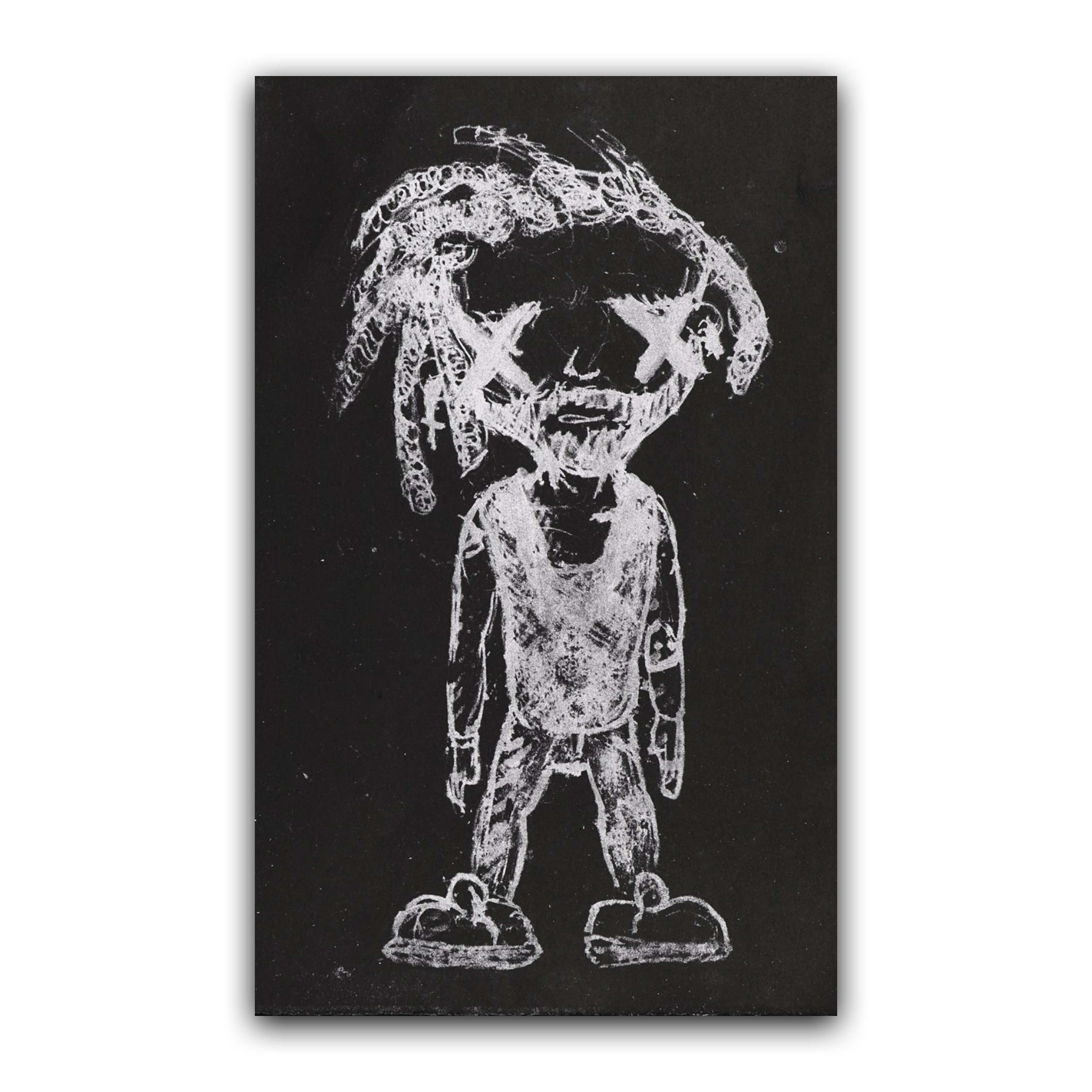 SELF PORTRAIT: 2019 CHEMICAL NEGATIVE LITHOGRAPH
