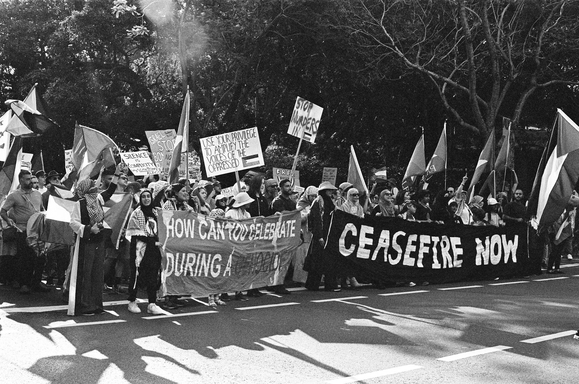 March for Palestine, Magandjin (10 December)