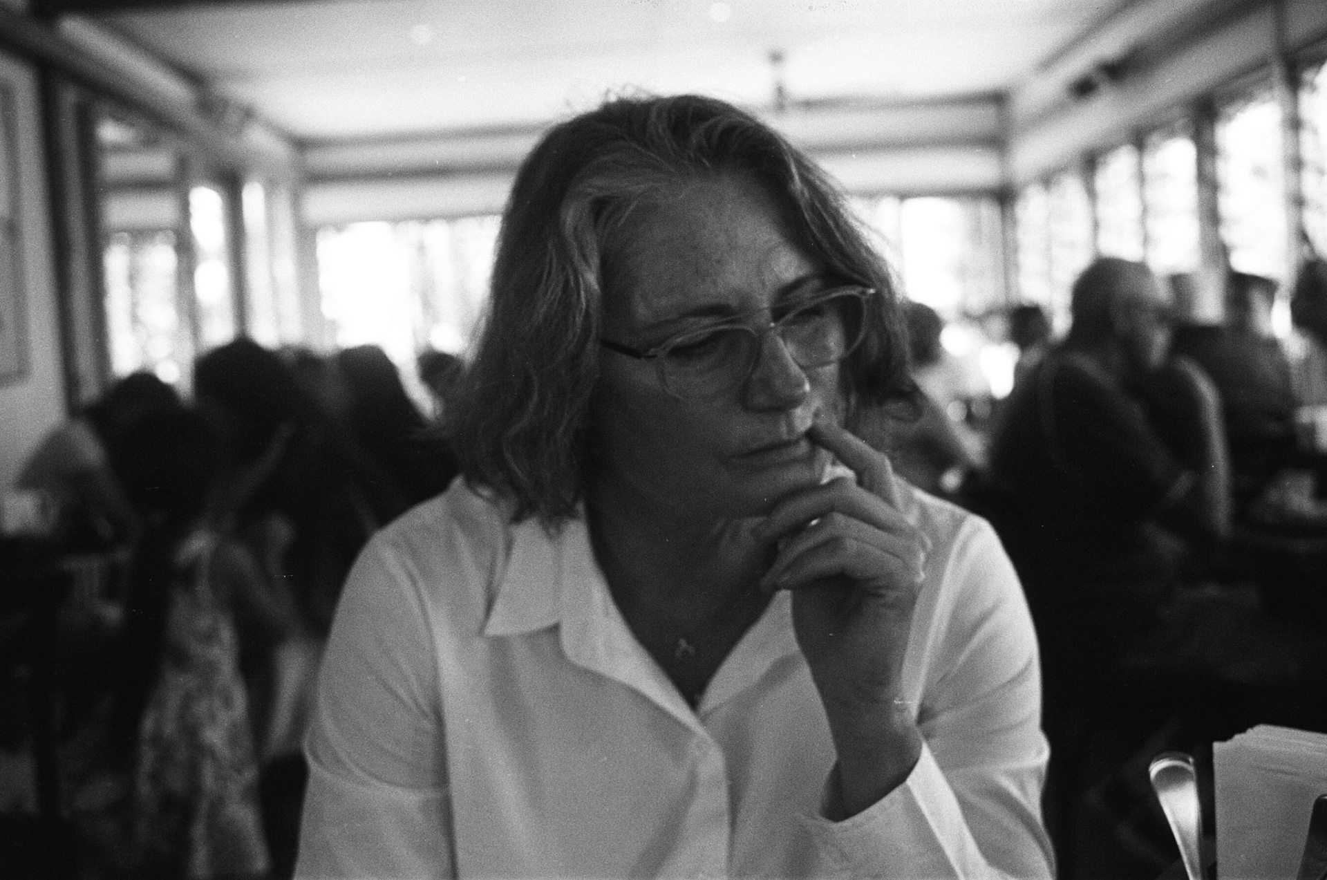Mum at brunch