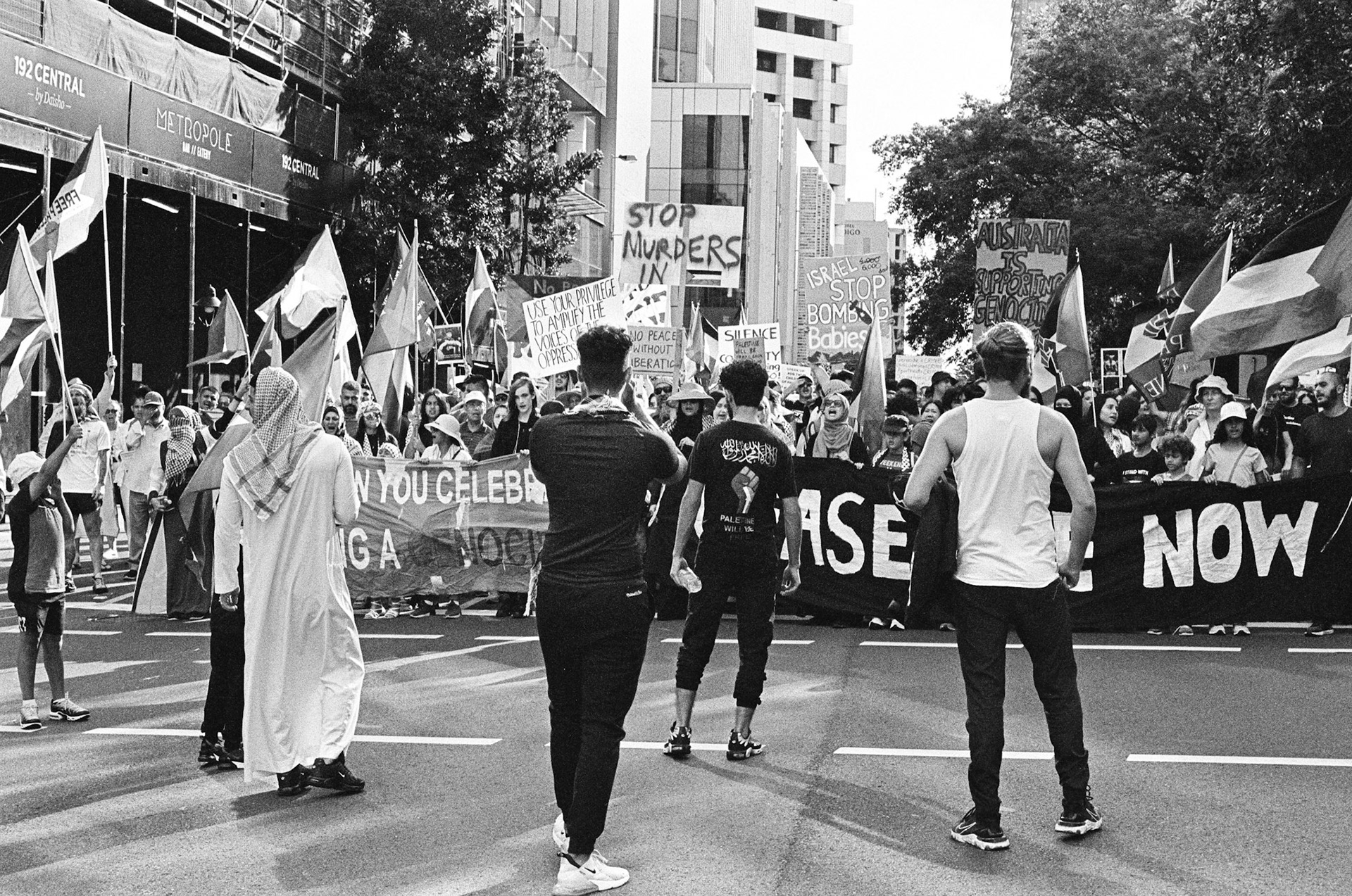 March for Palestine, Magandjin (10 December)