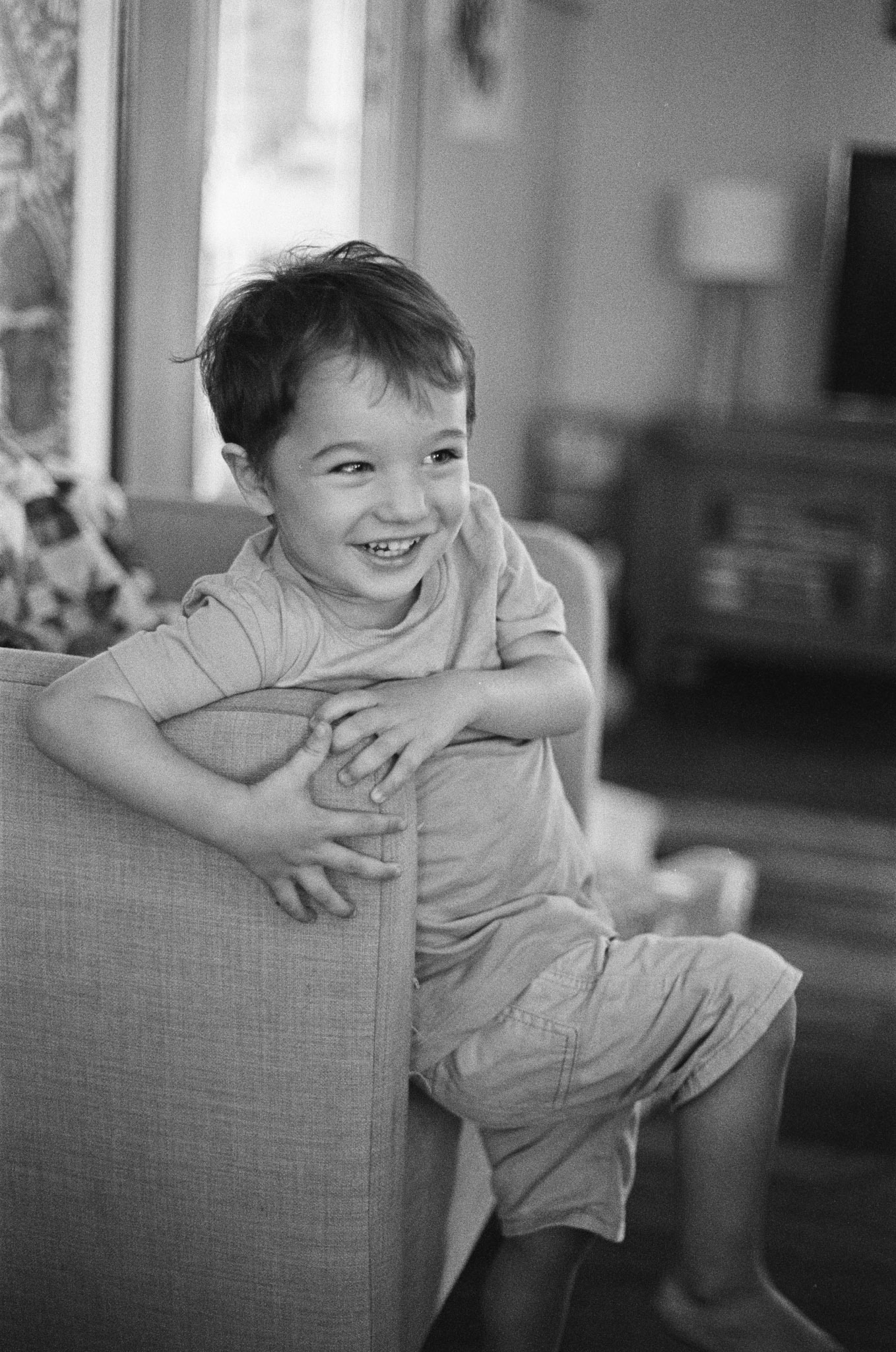 Nic strikes a pose