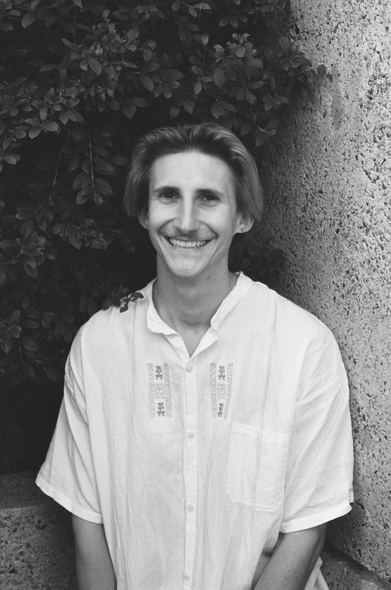 Nils outside Queensland Art Gallery [III]