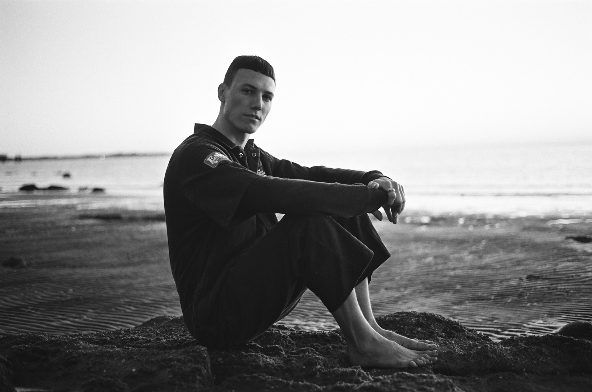 Riley on Shorncliffe foreshore [III]