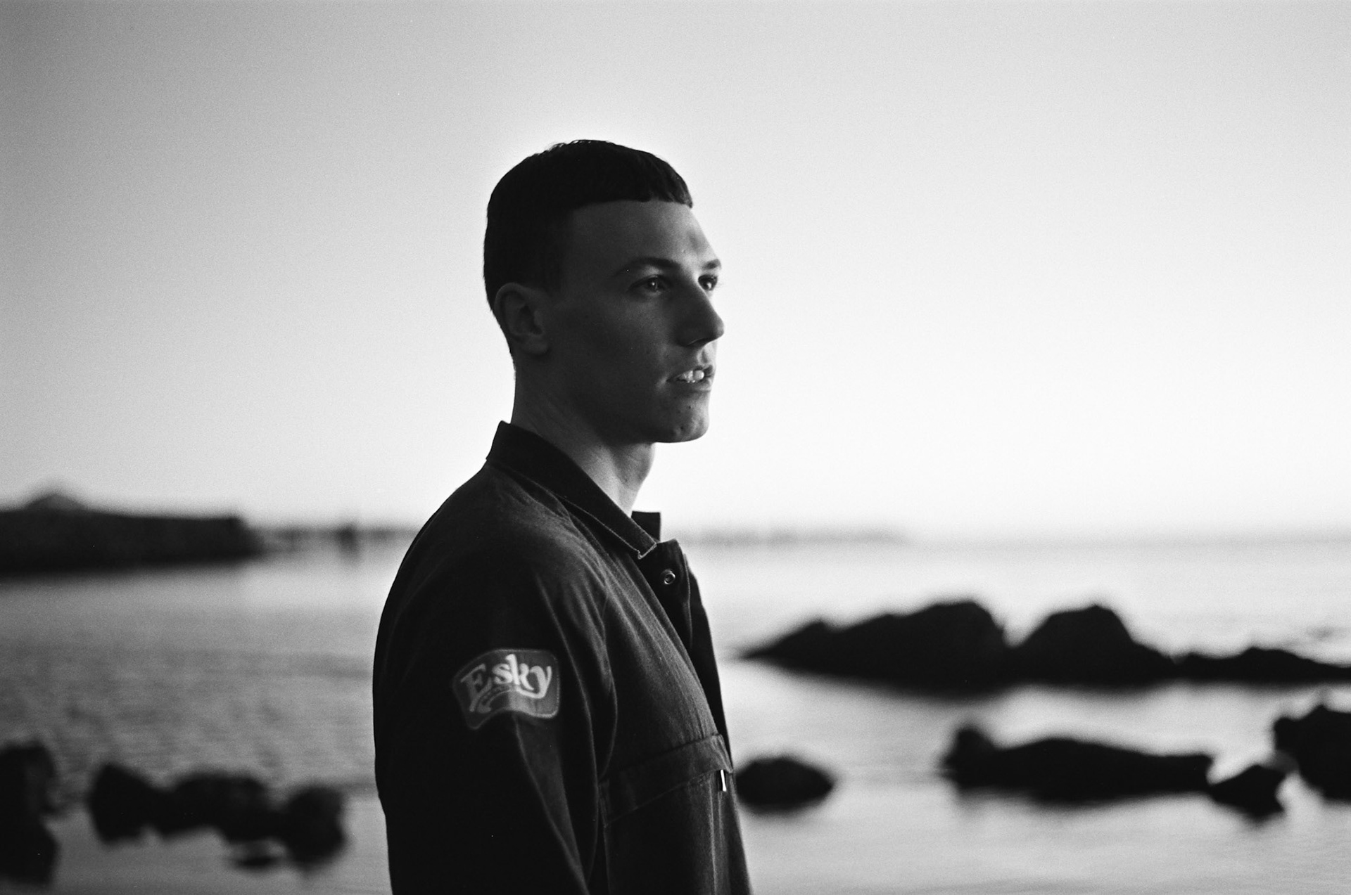 Riley on Shorncliffe foreshore [I]