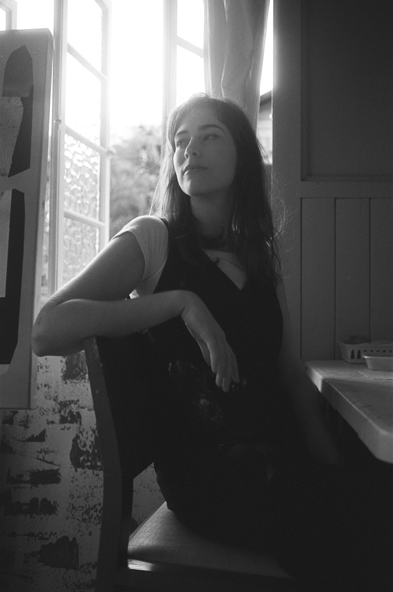 Nicola at home in her studio [II]