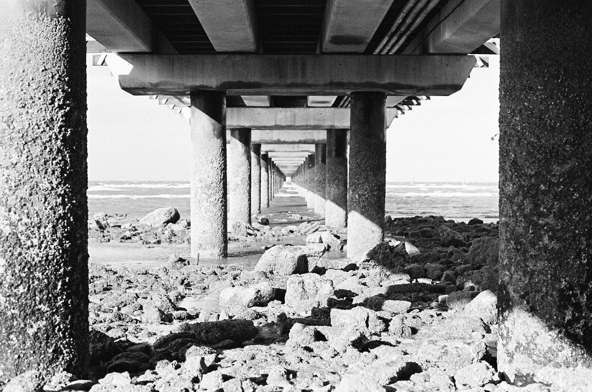 Under Shorncliffe Pier