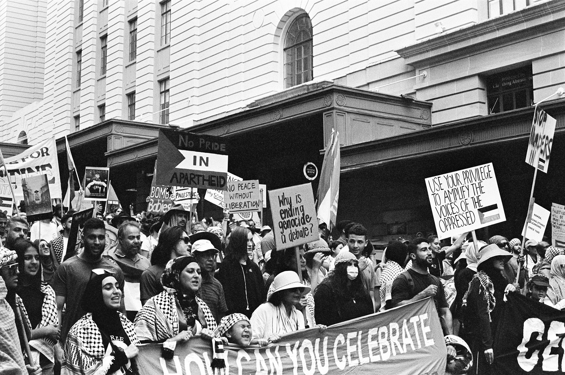 March for Palestine, Magandjin (10 December)