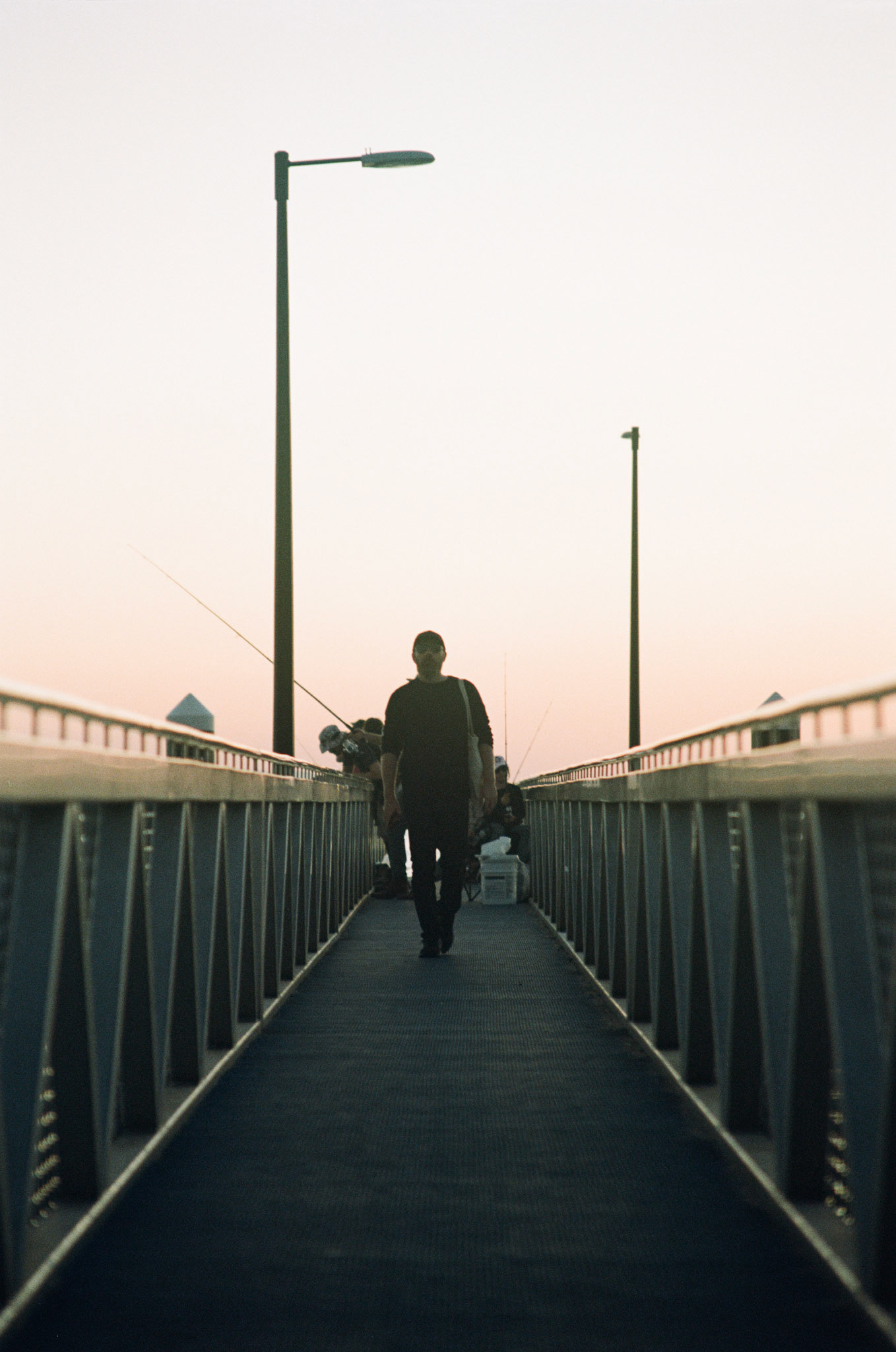 Jarad on the jetty