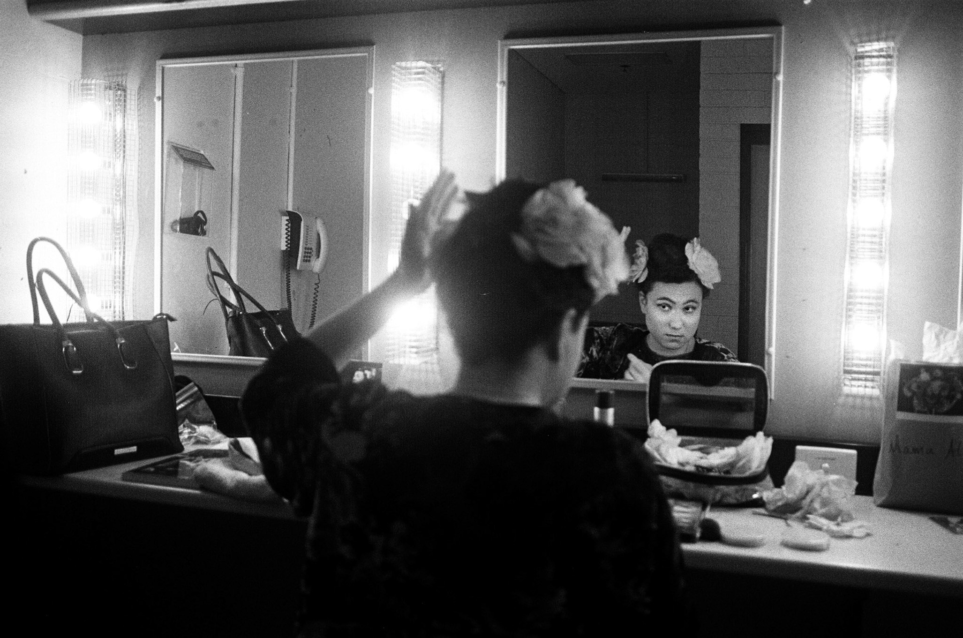 Mama Alto's dressing room