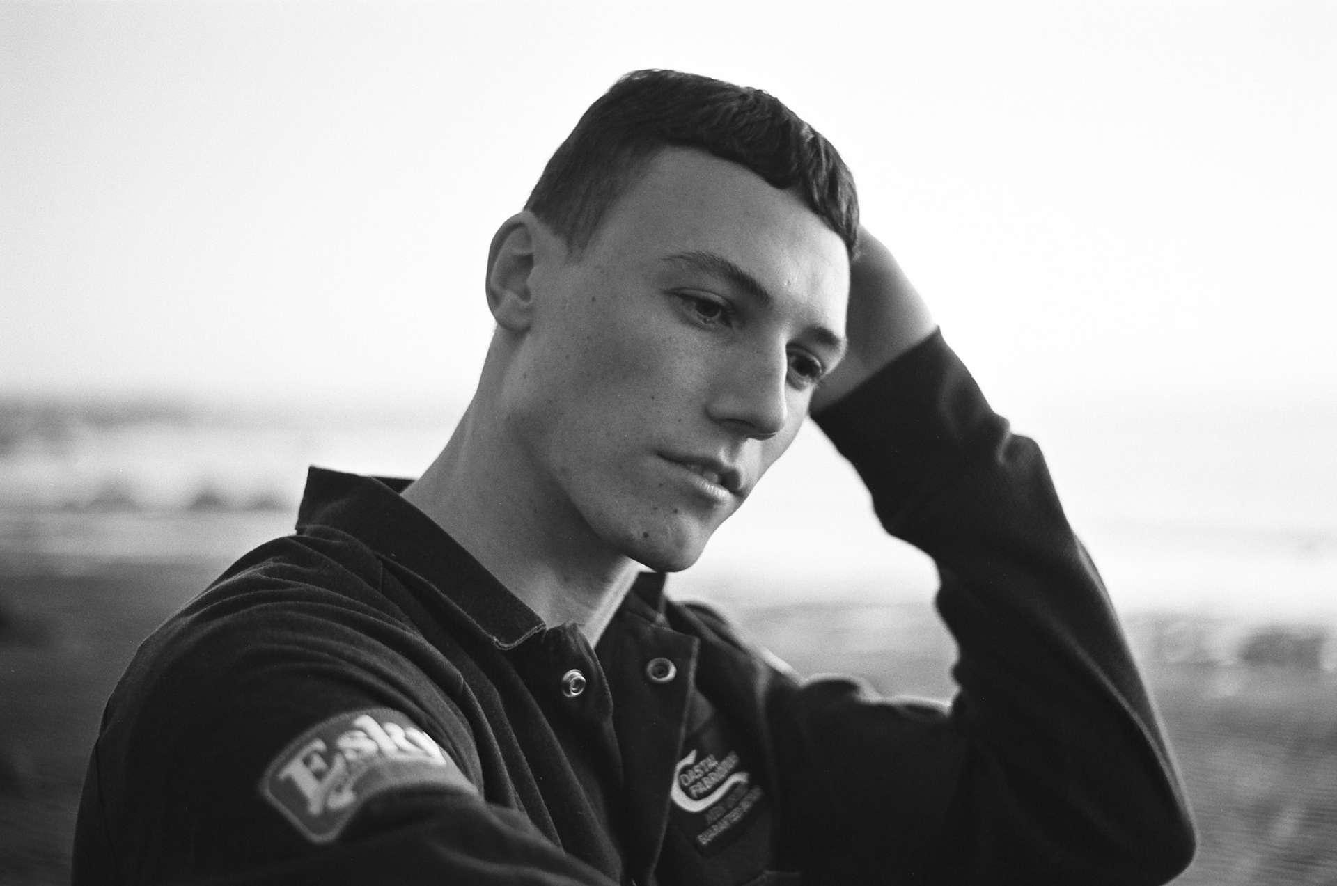 Riley on Shorncliffe foreshore [II]