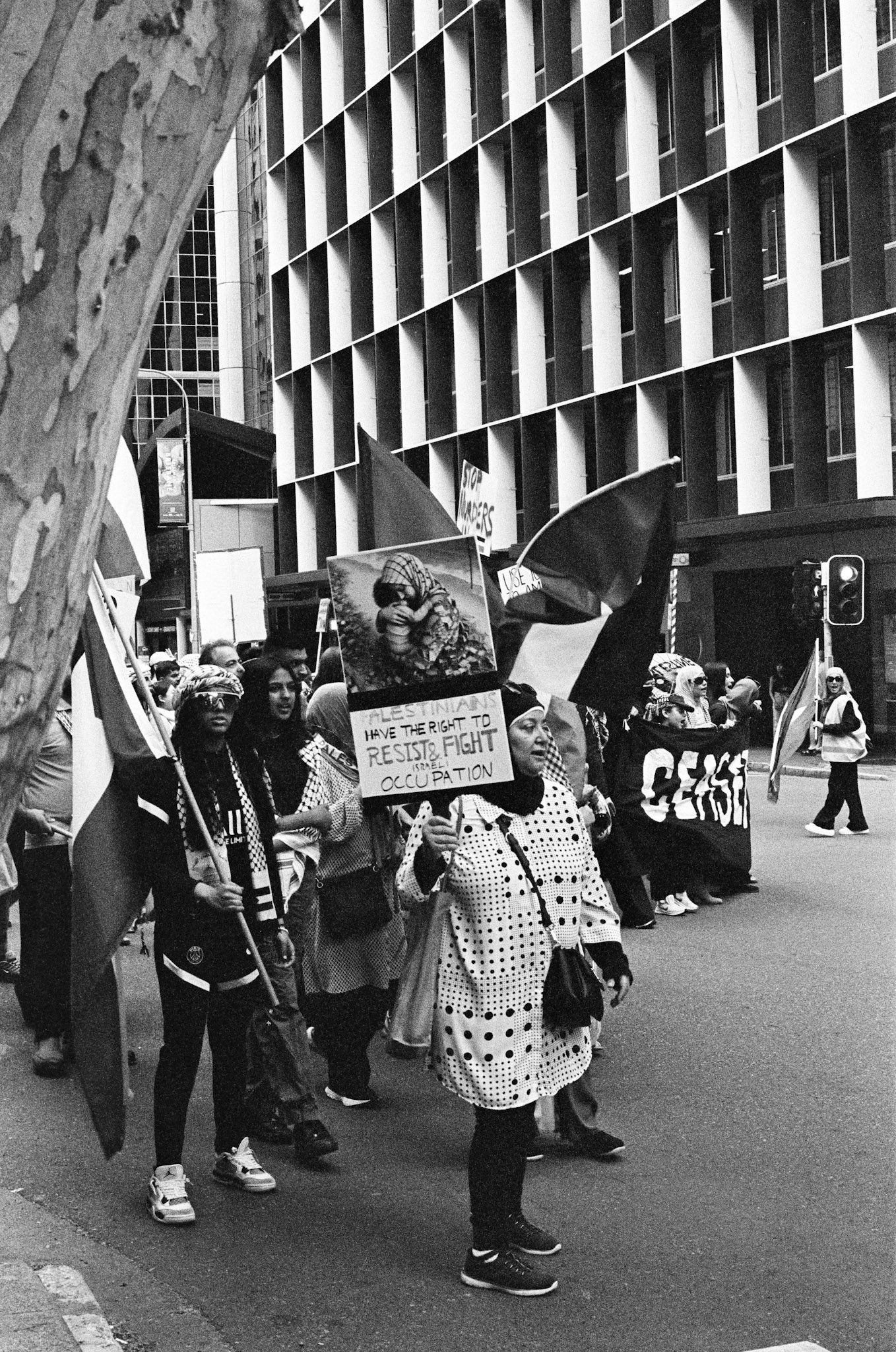 March for Palestine, Magandjin (10 December)