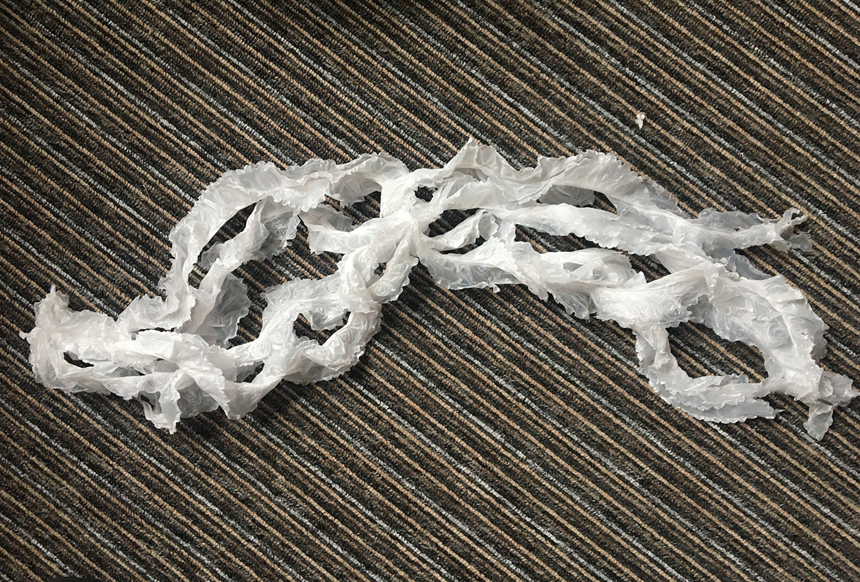 Distressing Bin Bags for Tentacles