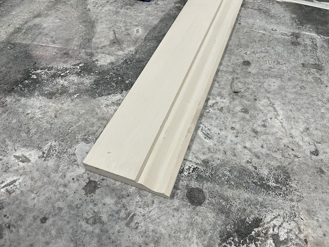 Painting Skirting Board