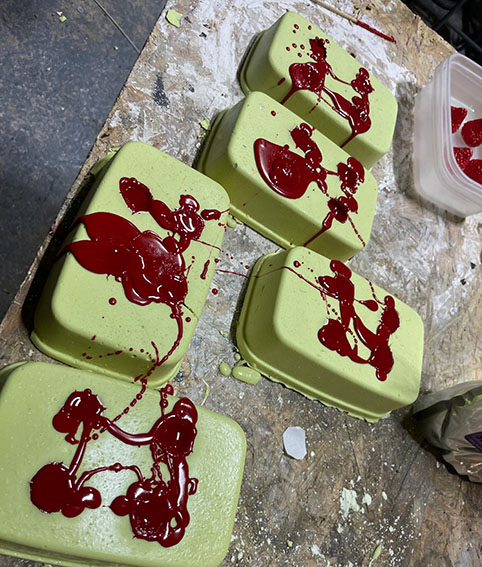 Gel Casting for Strawberries