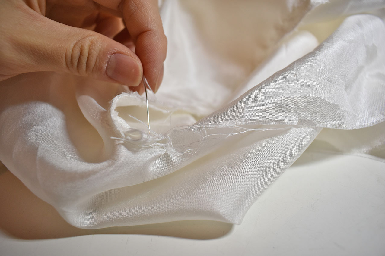 Sewing Silks for the Top