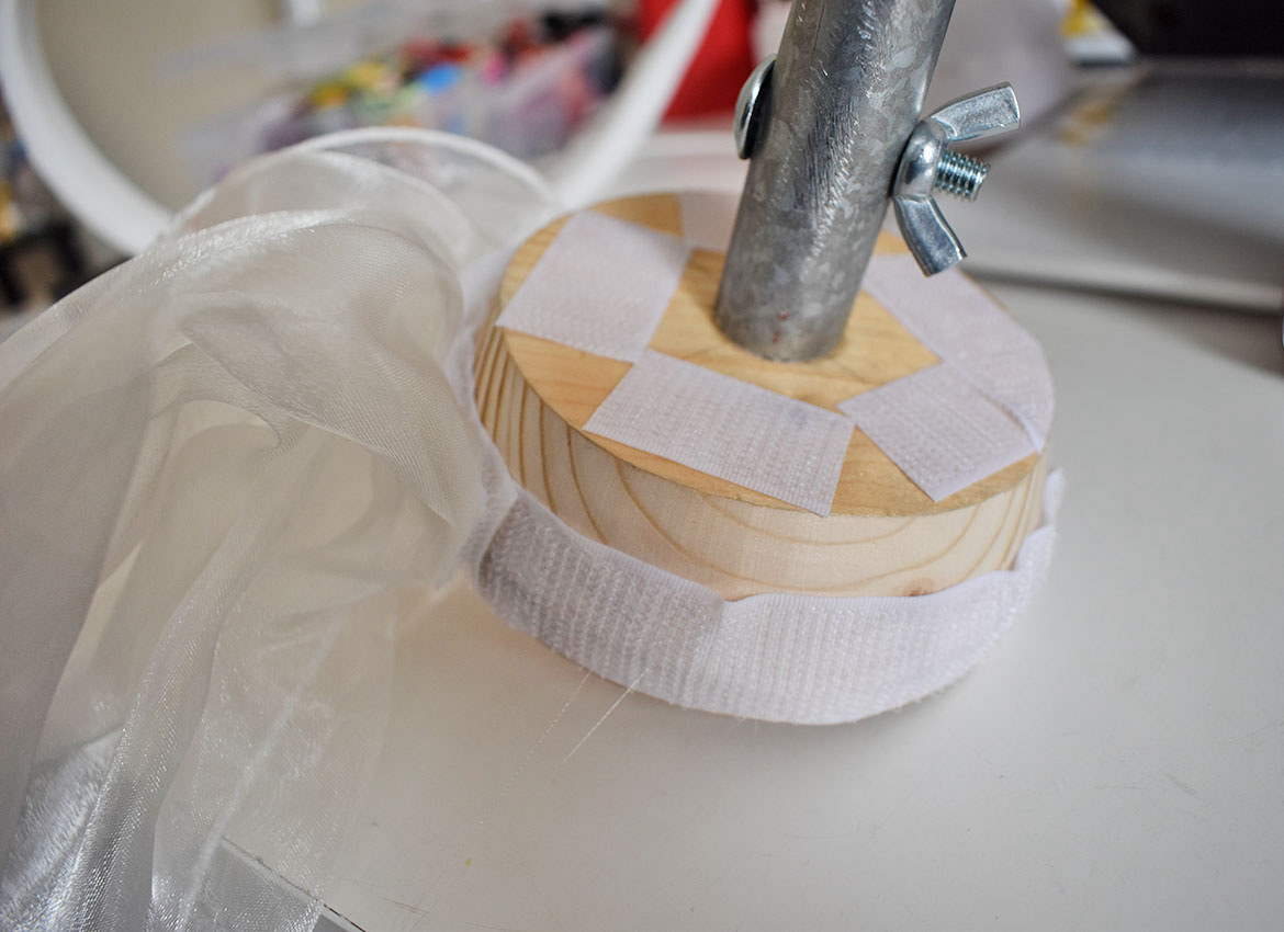 Attaching Fabric Tentacles