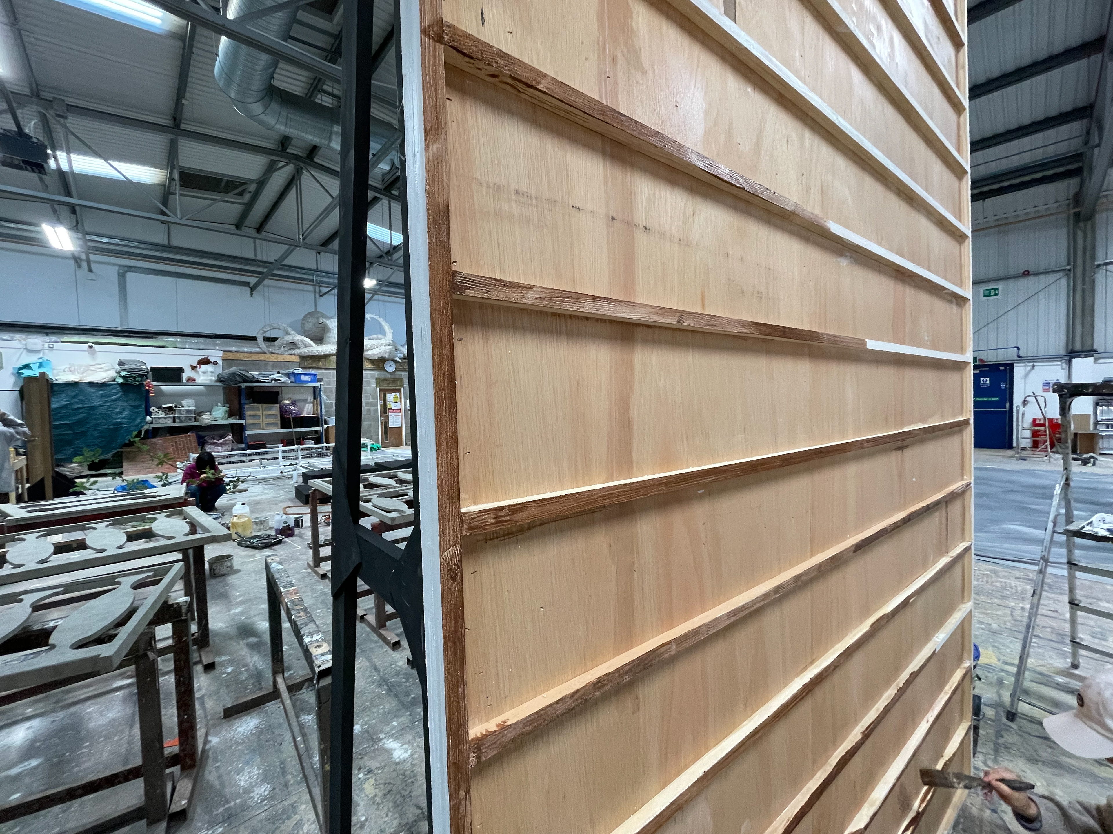 Wood Graining on Idenden Layer