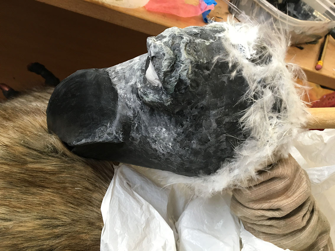 Adding Back Feathers