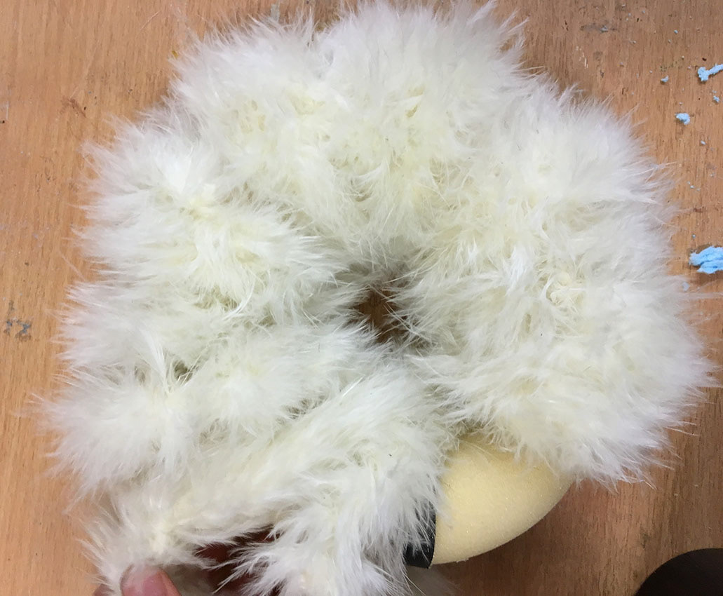 Wrapping the Neck Bone with Fur