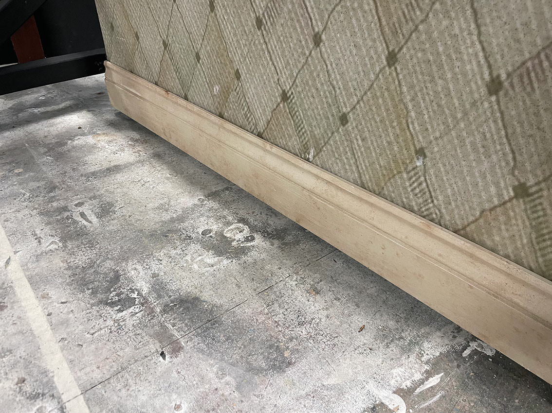 Attached Skirting Board
