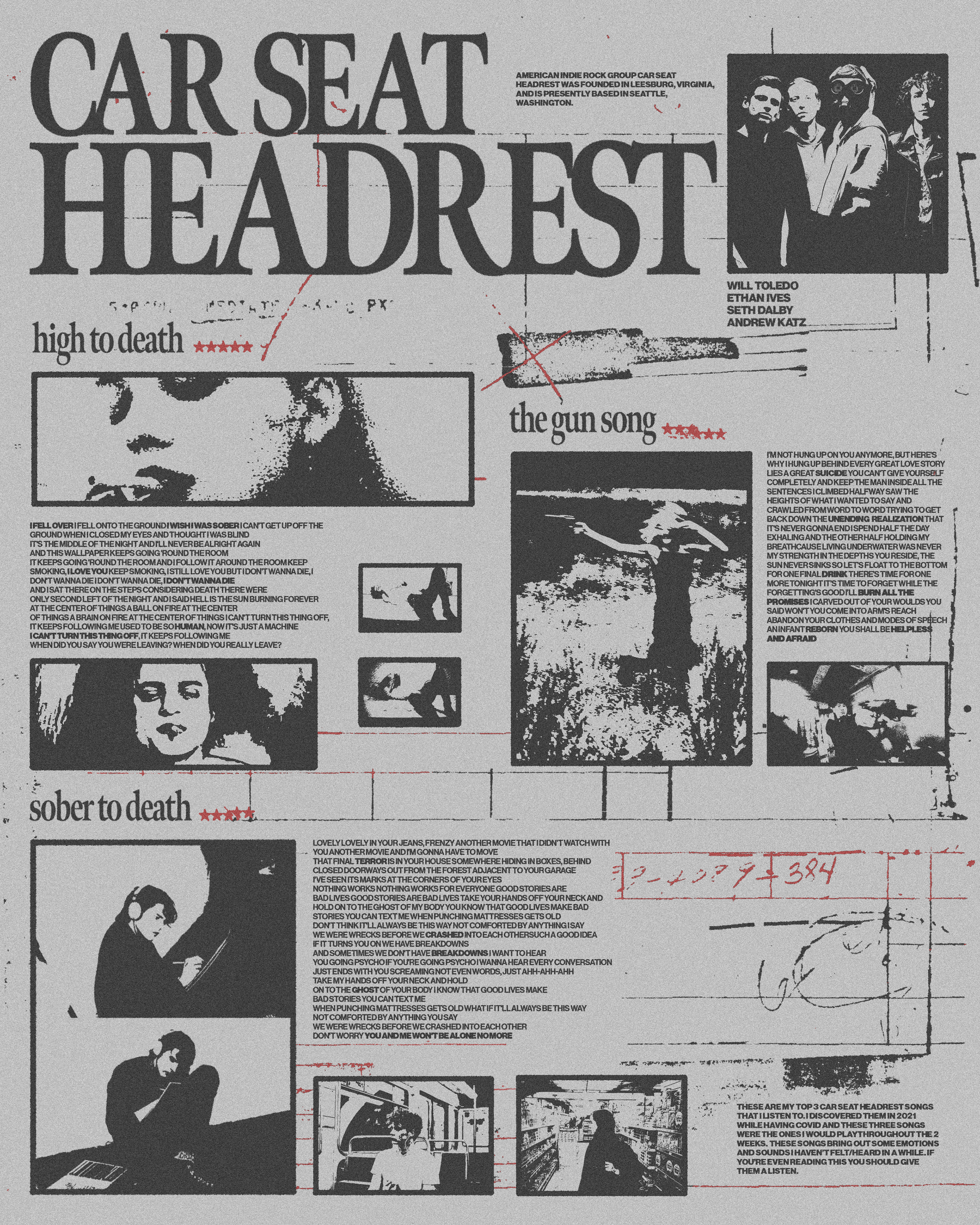 Car Seat Headrest