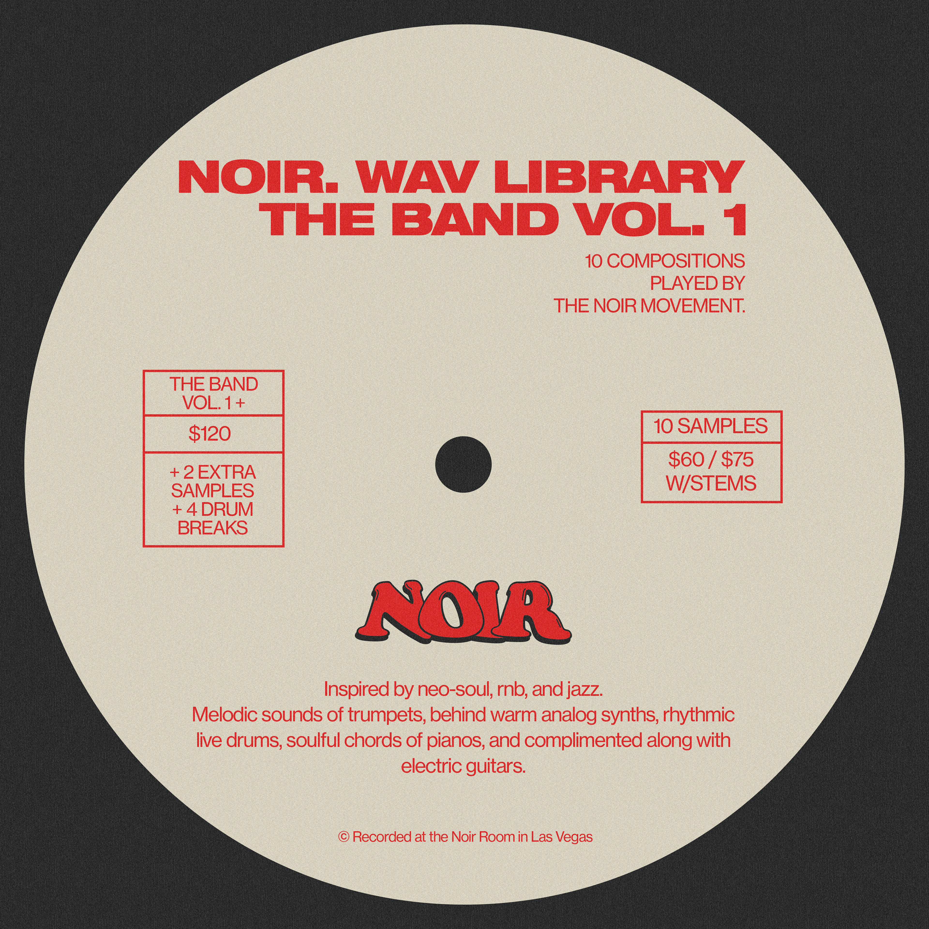 Noir. Wav Beats Pack - Noir Movement