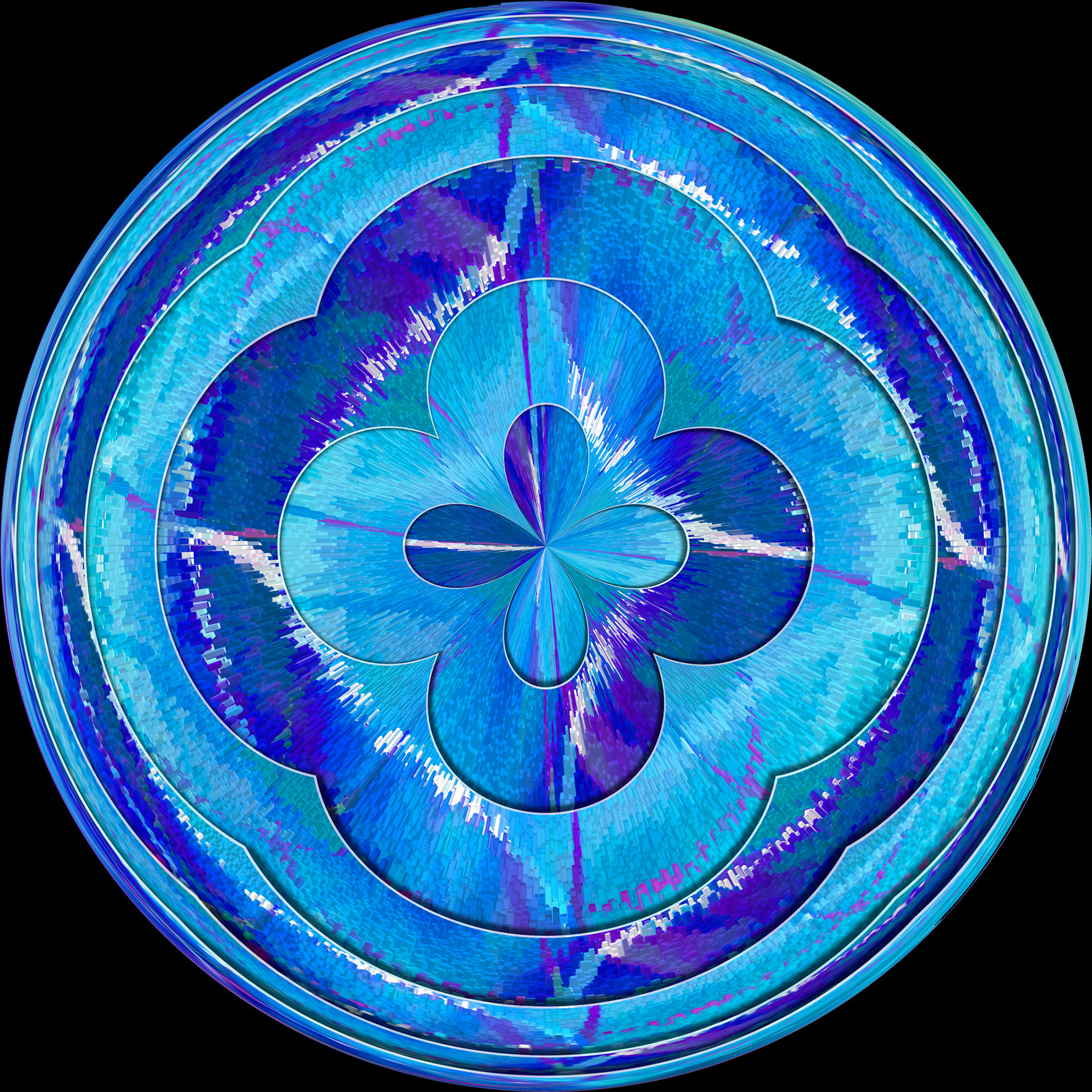 Blue Swirl