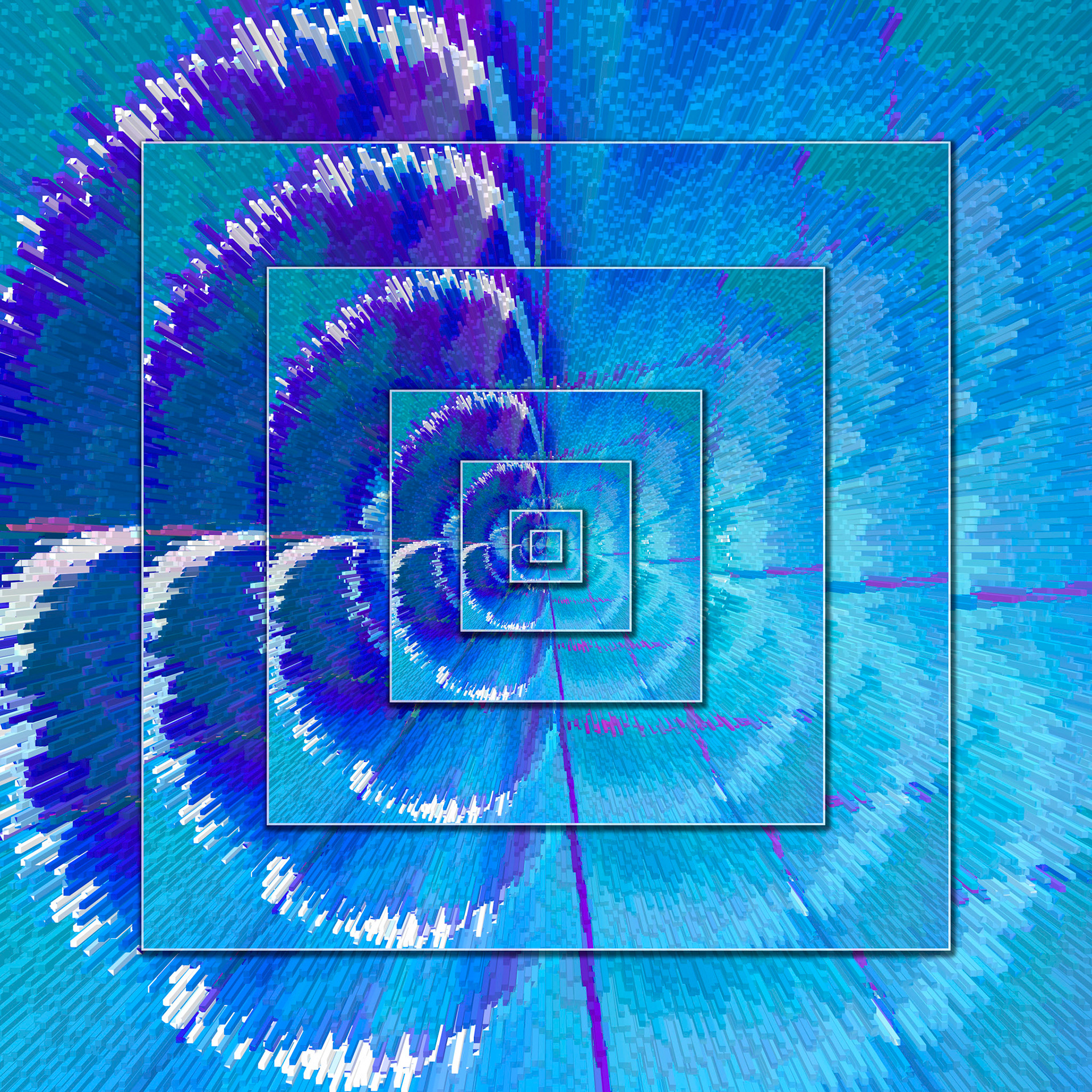 Blue Swirl