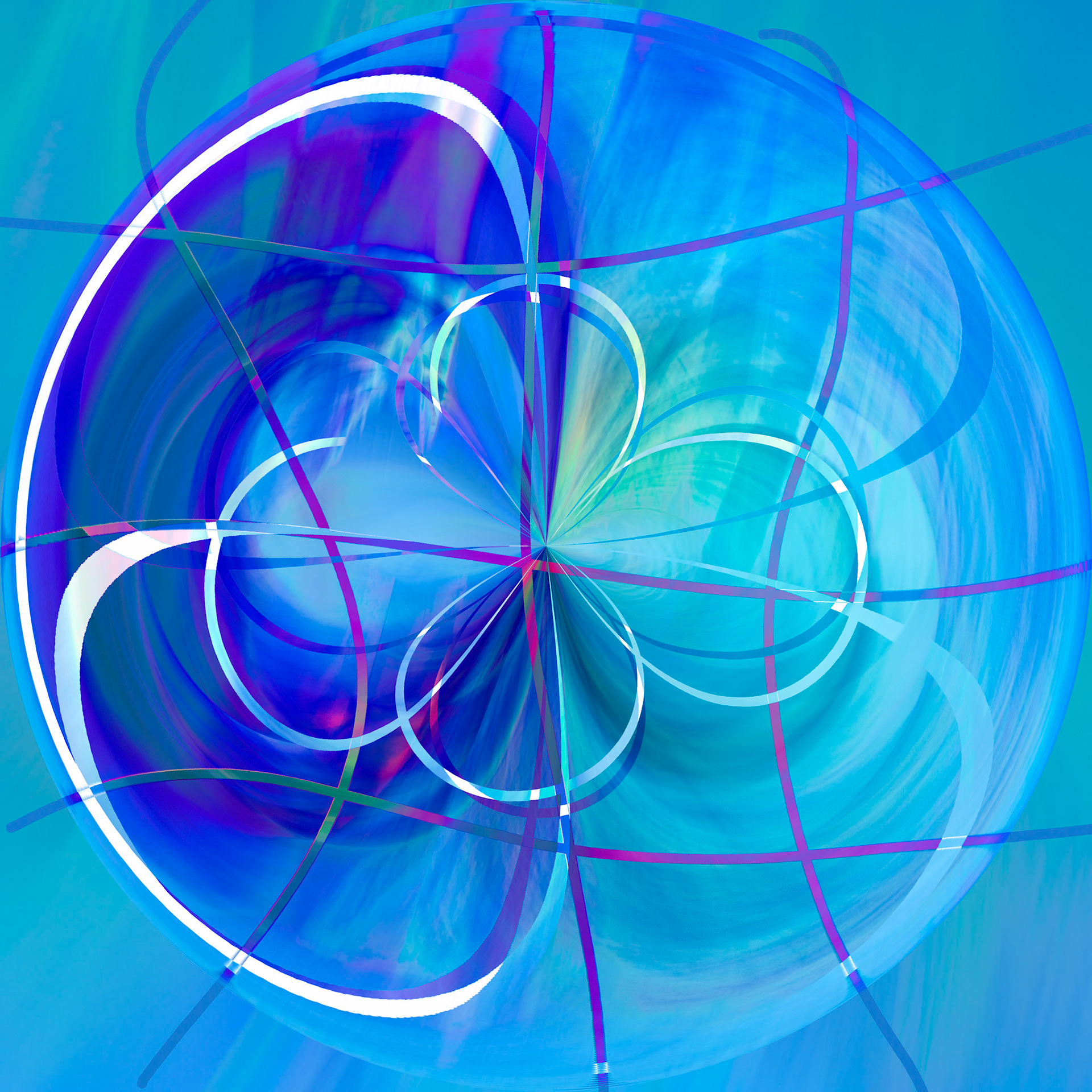 Blue Swirl