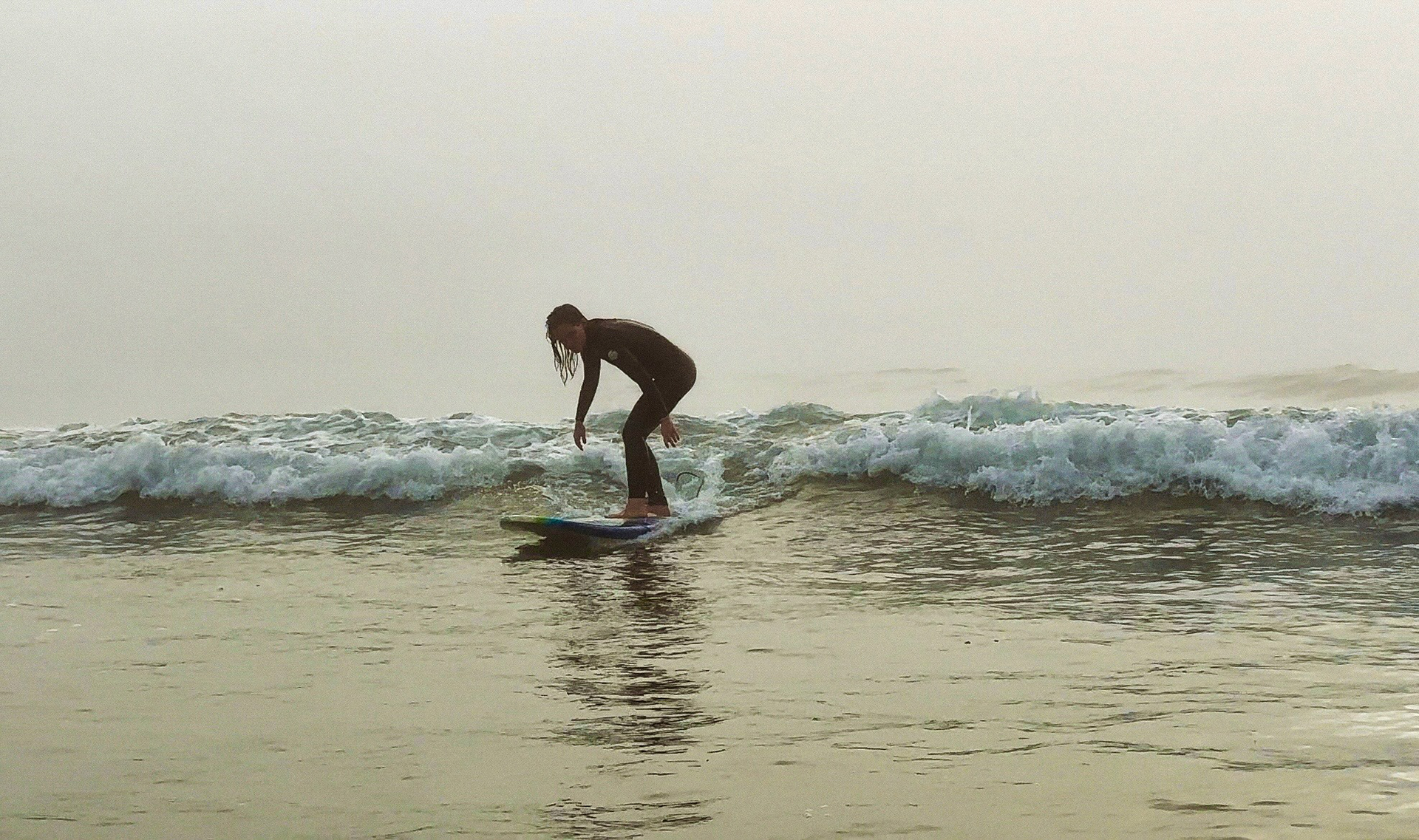 Marine layer consuming the surf part II