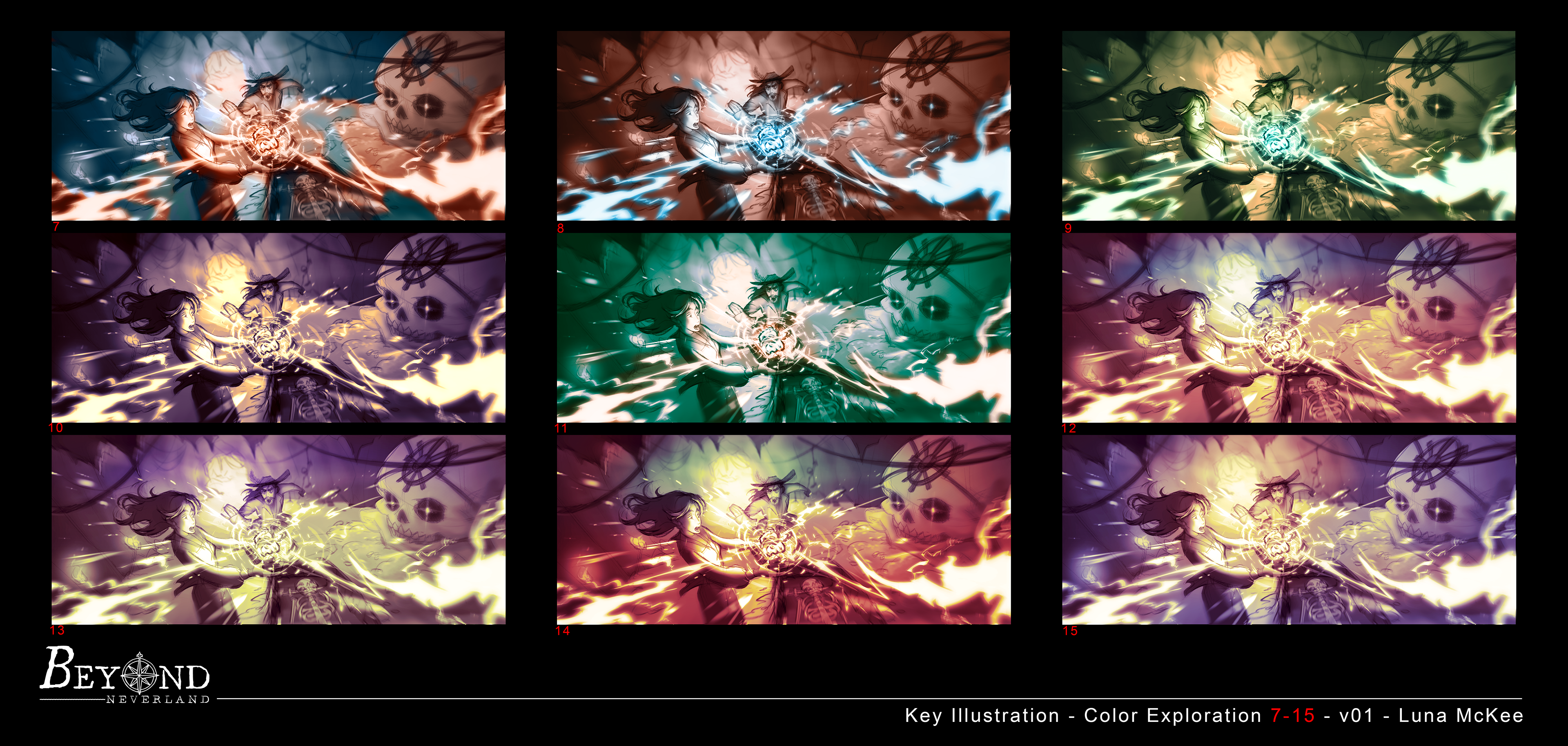Key Painting Color Thumbnails