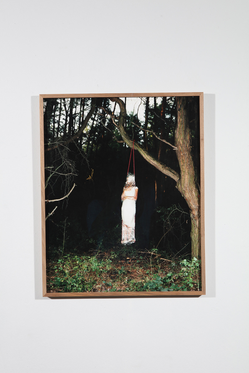 €1250. Exhibition Print. 53x64 cm. She came from wind and smoke. Analogue c-print in Profilex frame