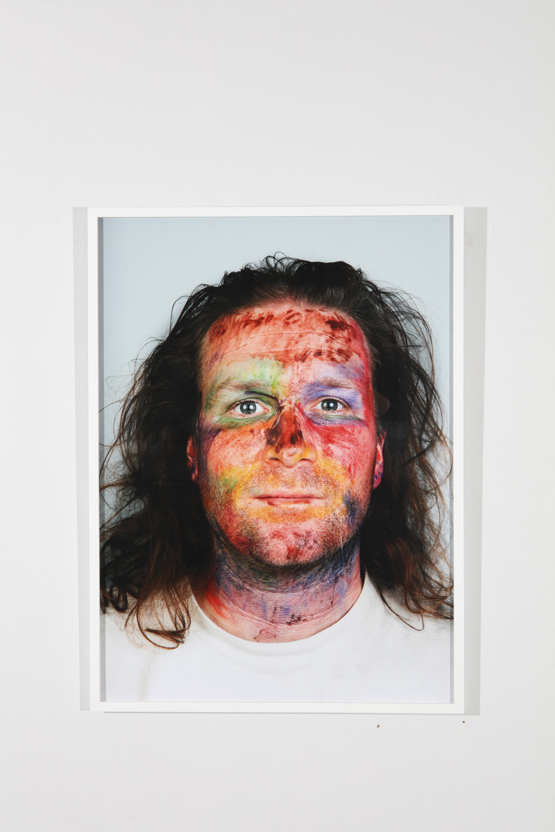 SELF PORTRAIT € 250. Size 95x120 cm