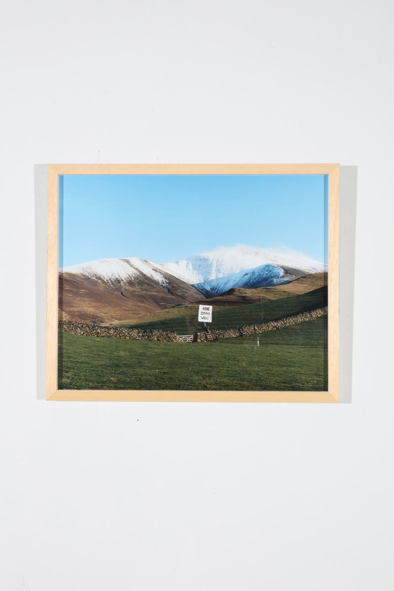 HERE DOING WHAT? 40x50 cm analogue c-print. €1250