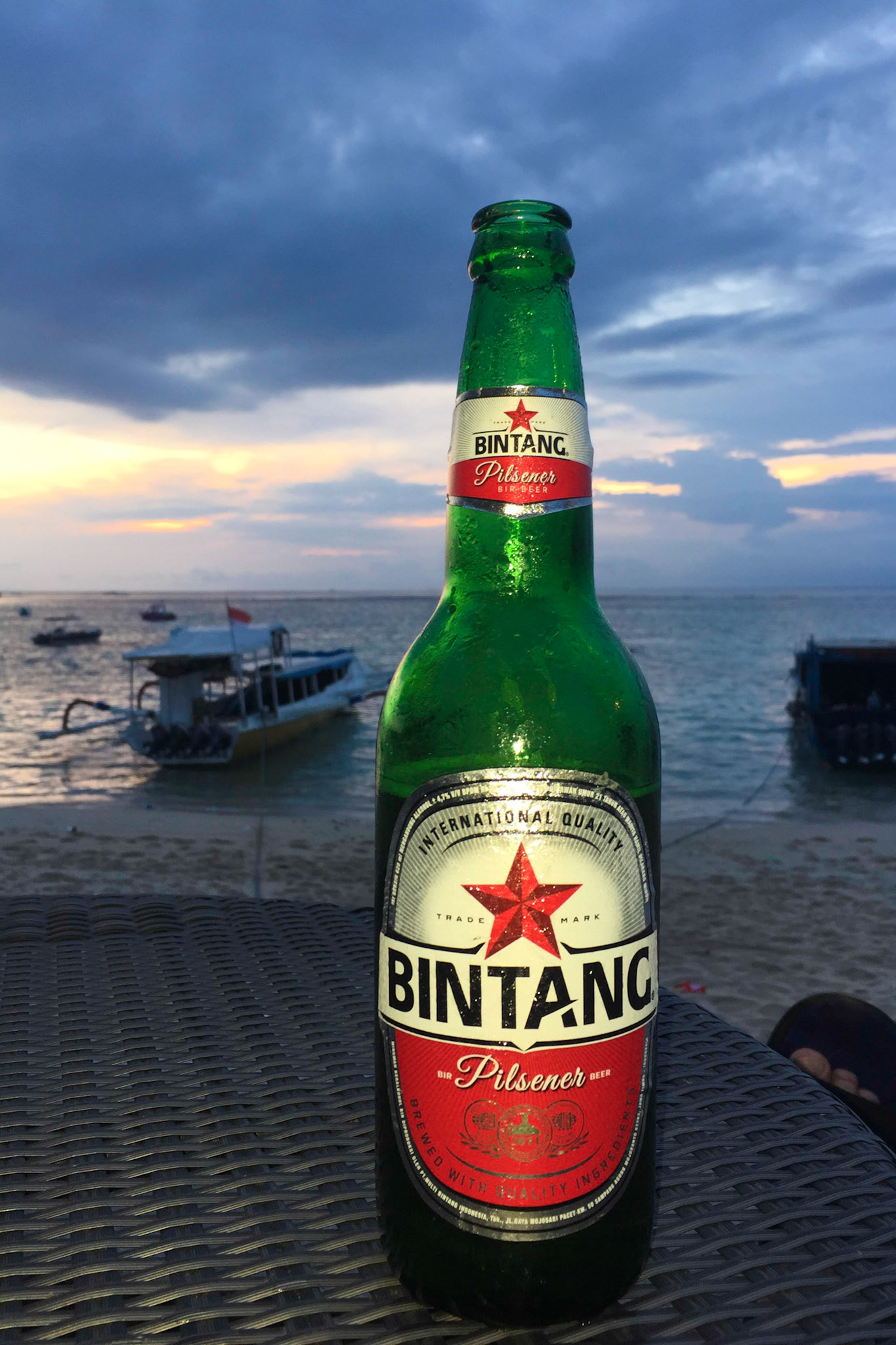Sunset in Nusa Lembongan