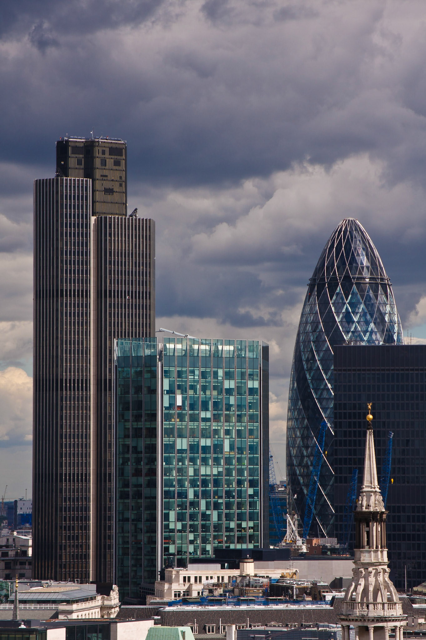 View of London from St. Paul's Cathedral