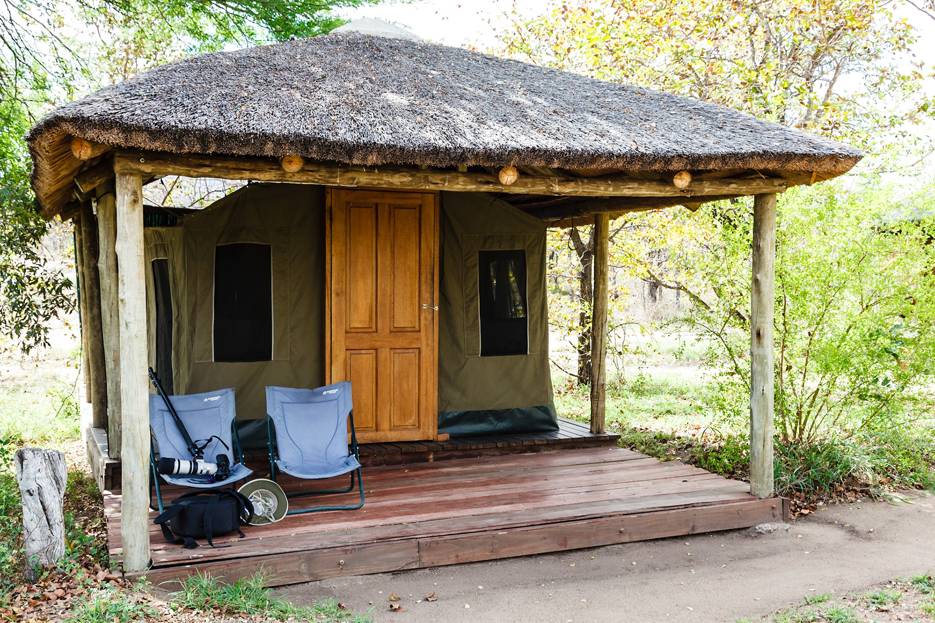 My room at Shindzela Bush Camp