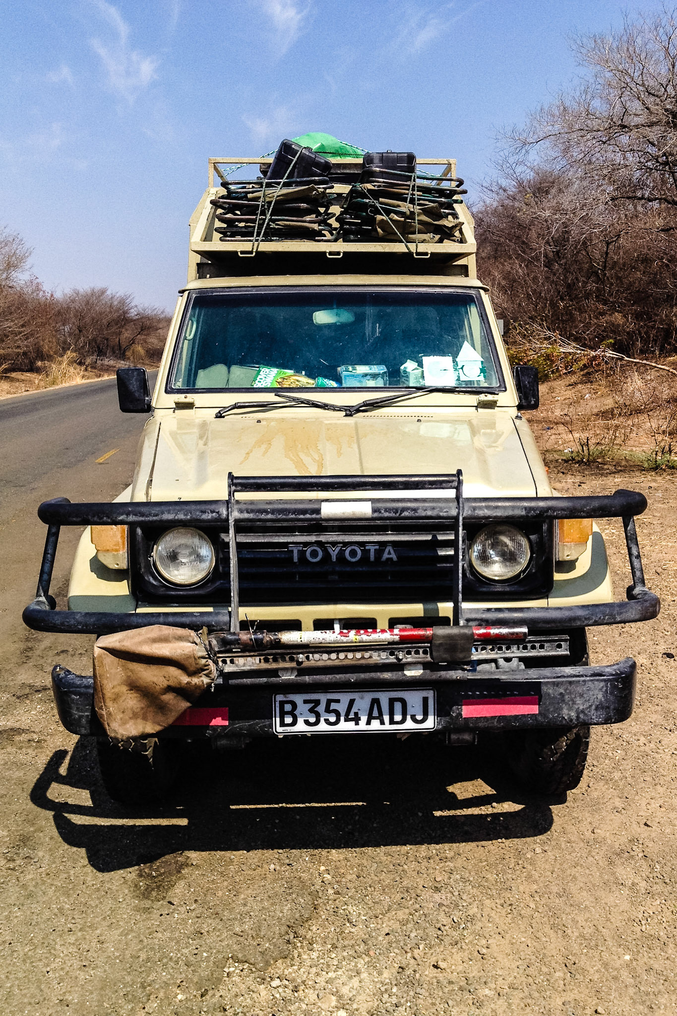 Sunways Safaris vehicle
