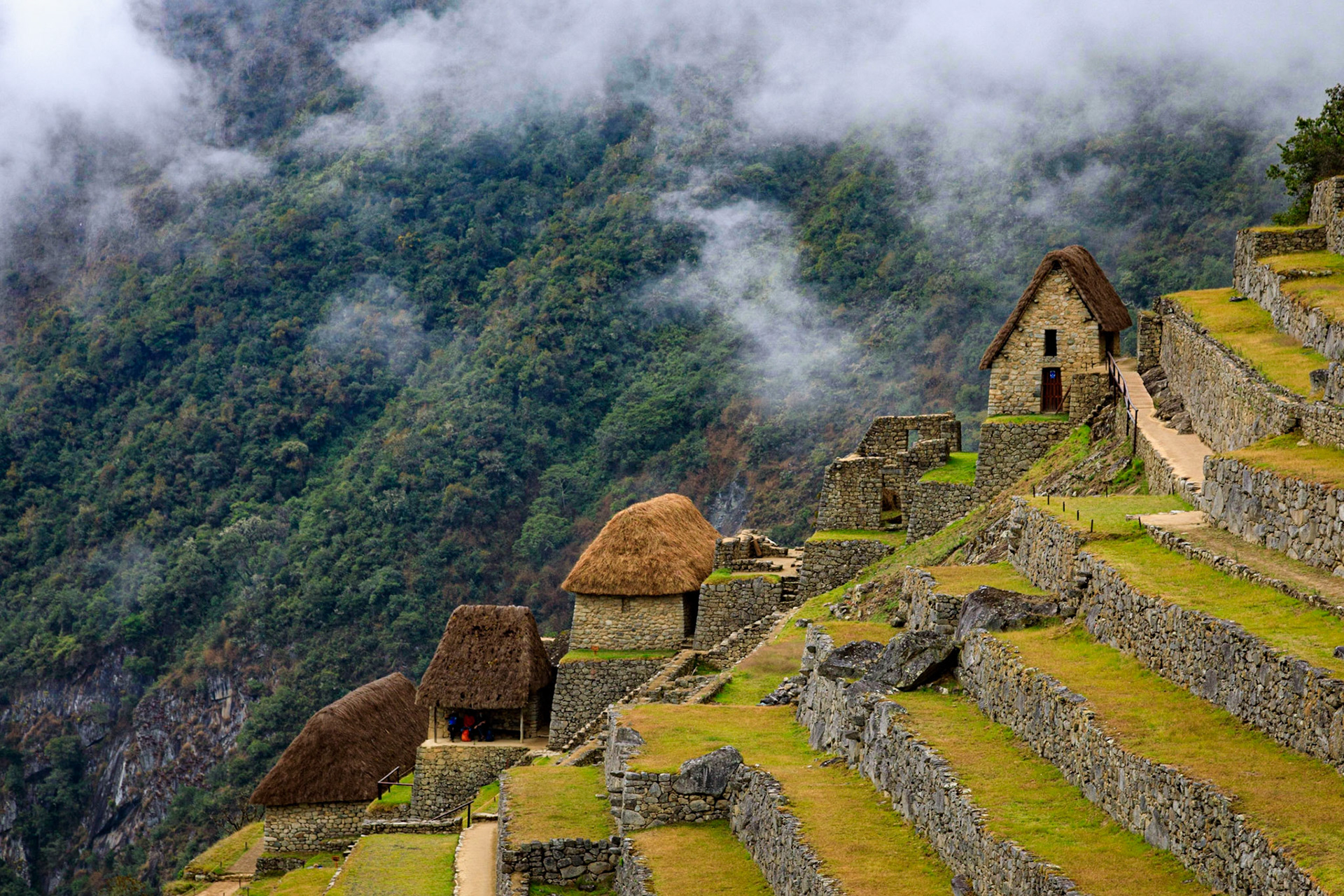 Inside Machu Picchu