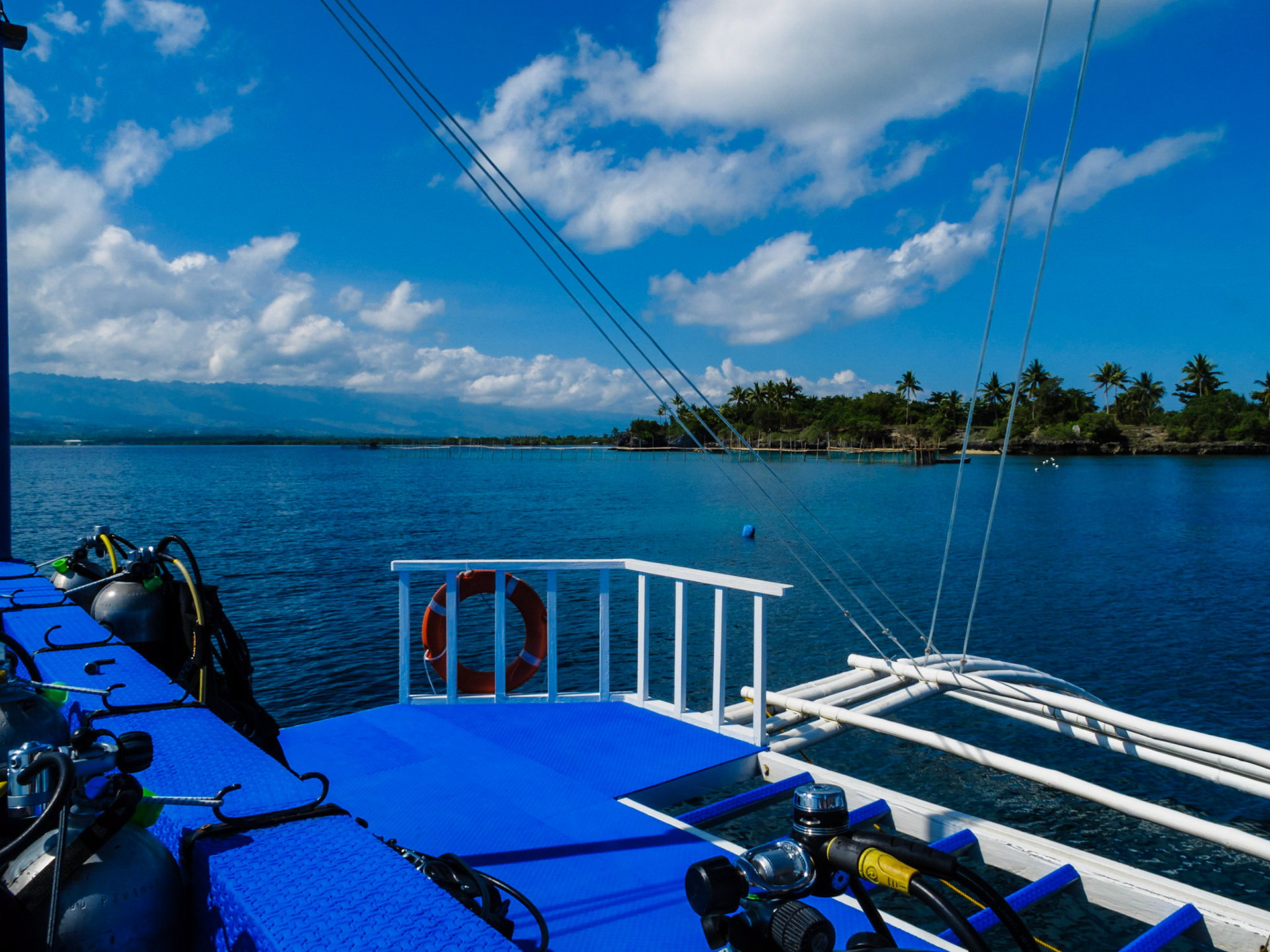 Kasai Village dive boat