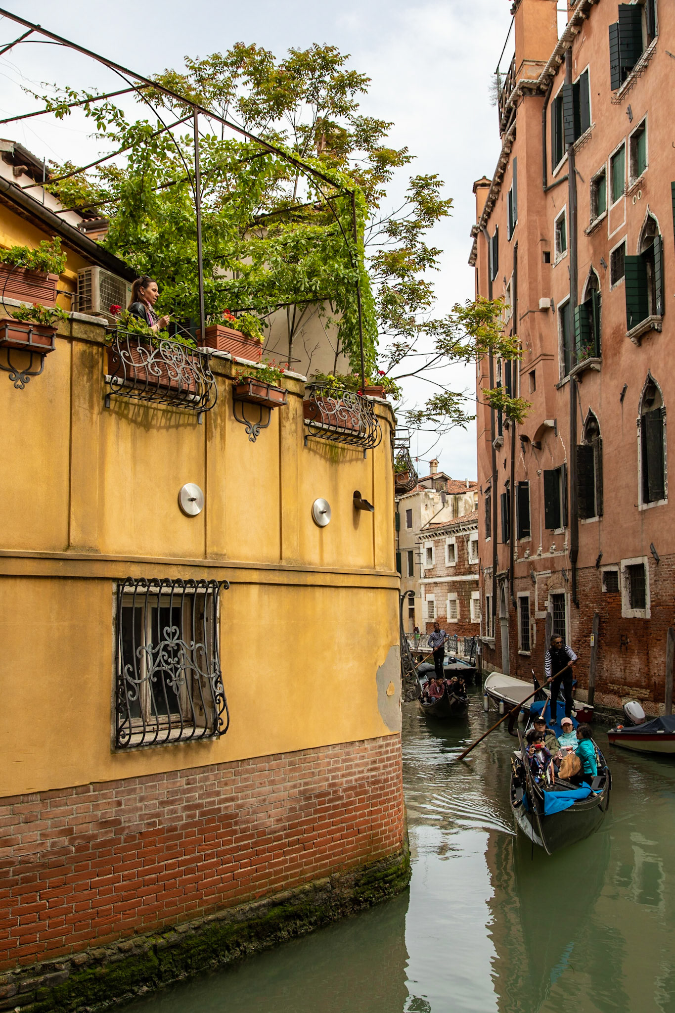 Gondolas in Venice, Italy
