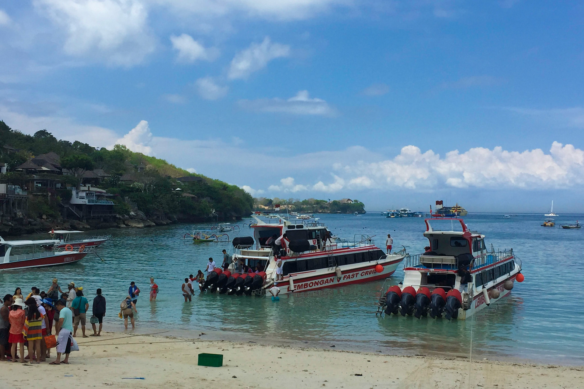 Leaving Nusa Lembongan