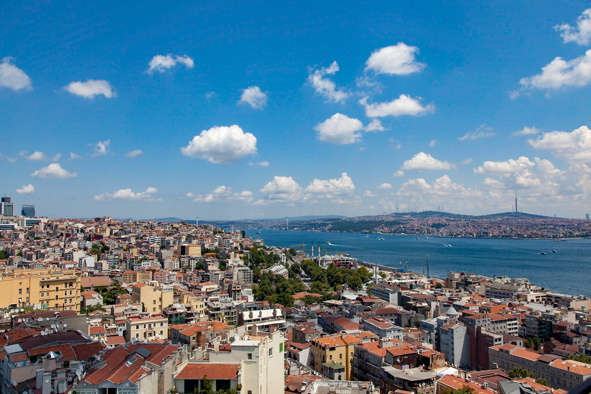 Istanbul from Galata Tower