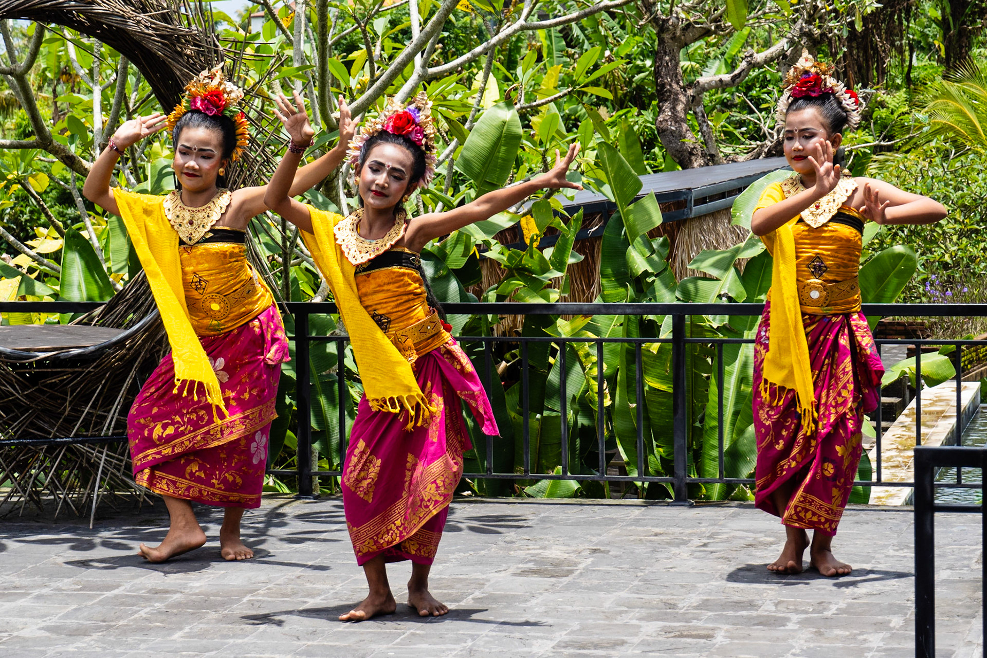 Traditional Balinese dancing